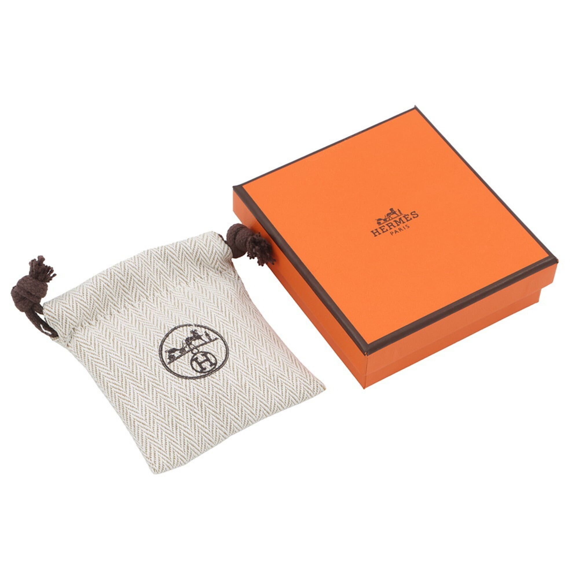 Hermes Hermes Mini Maillon Earrings, Black HERMES Earrings Size ONE SIZE - 10 Thumbnail