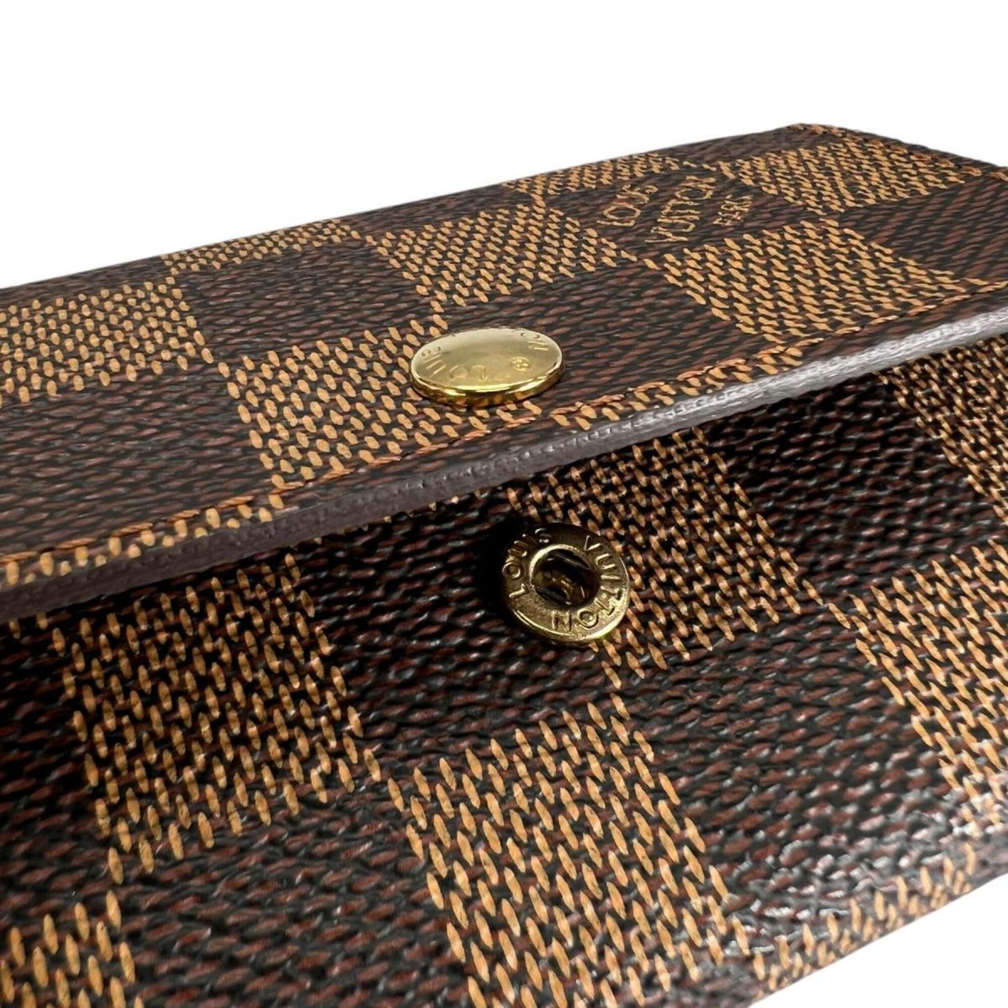 Louis Vuitton Louis Vuitton Key Case, Holds 6 Keys, Damier Multicles 6, Canvas, N62630 Brown Size ONE SIZE - 9 Thumbnail