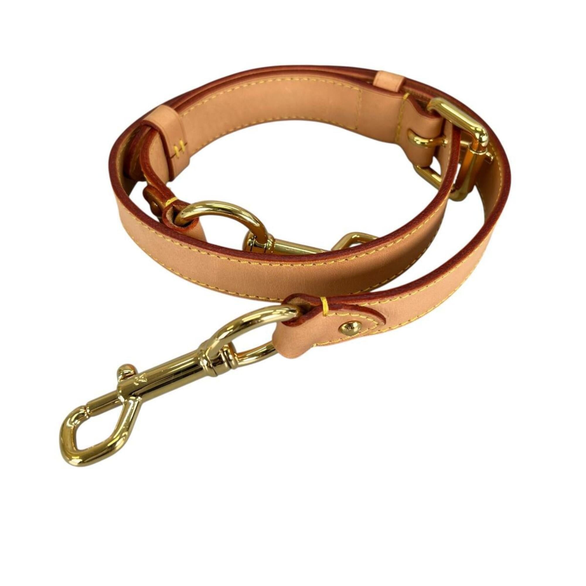 Louis Vuitton Louis Vuitton Shoulder Strap Bandoulière Natural Leather J00109 Beige Size ONE SIZE - 2 Thumbnail