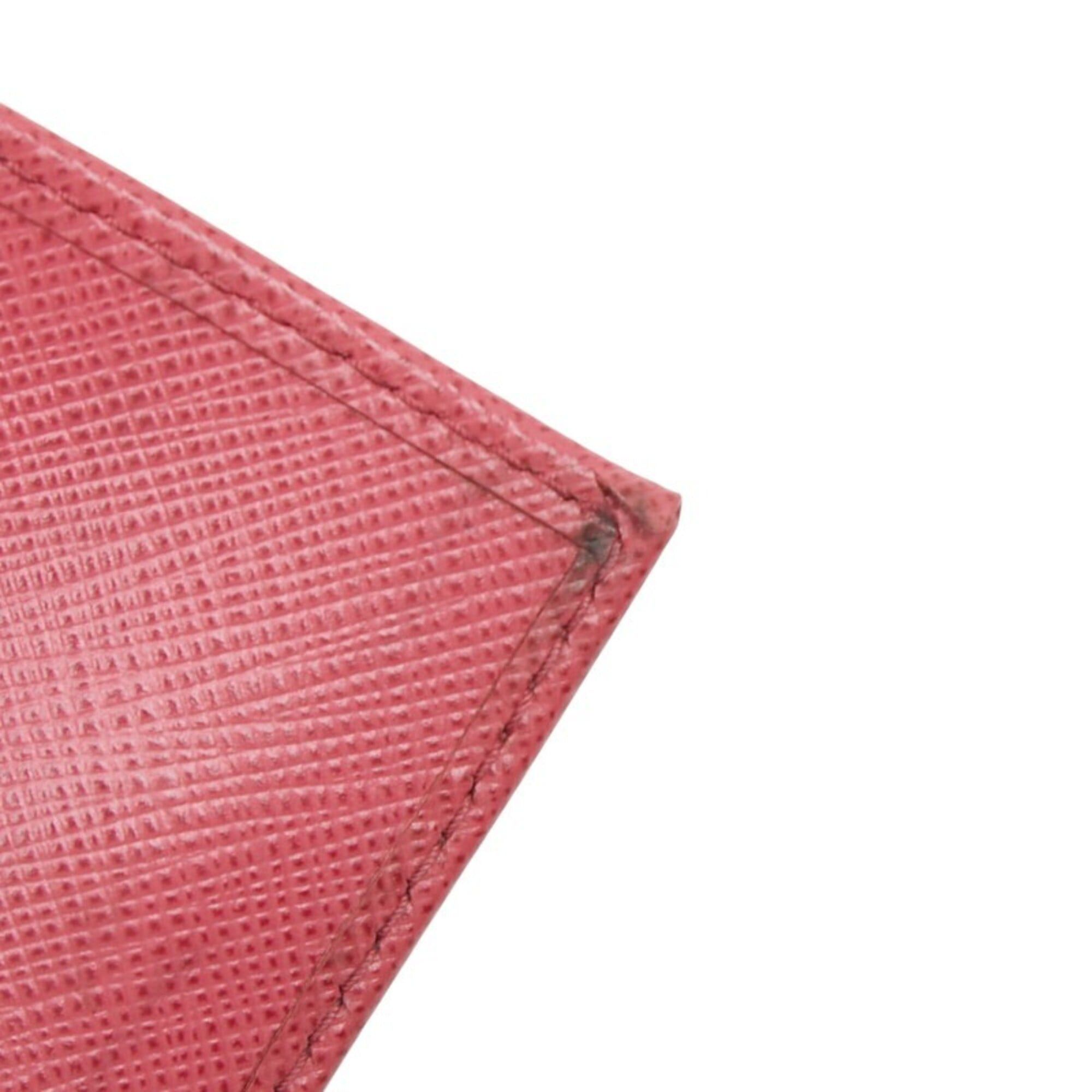 Prada Prada 6-Key Case 1PG222 Pink Saffiano Leather Women's PRADA Size ONE SIZE - 9 Thumbnail