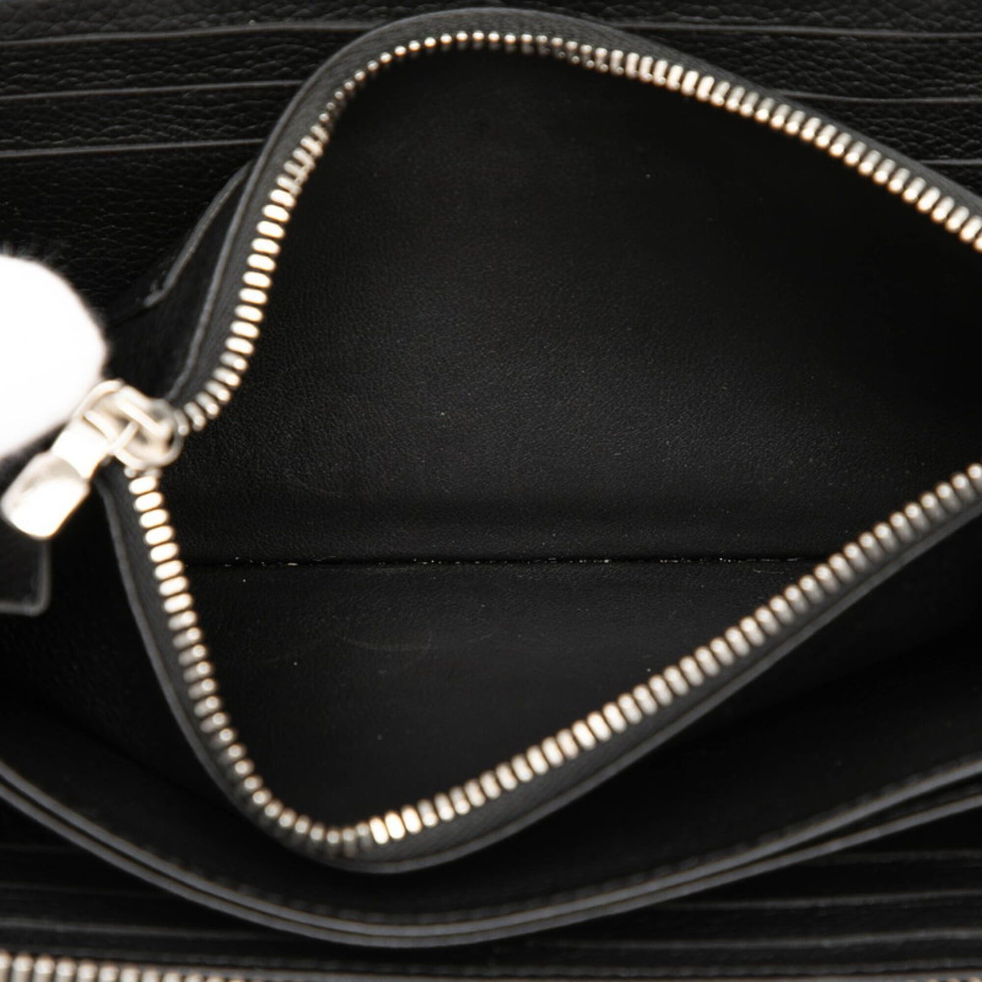 Louis Vuitton Louis Vuitton Zippy Lockme Round Zipper Long Wallet M62622 Noir Black Leather Women's LOUIS VUITTON Size ONE SIZE - 7 Thumbnail