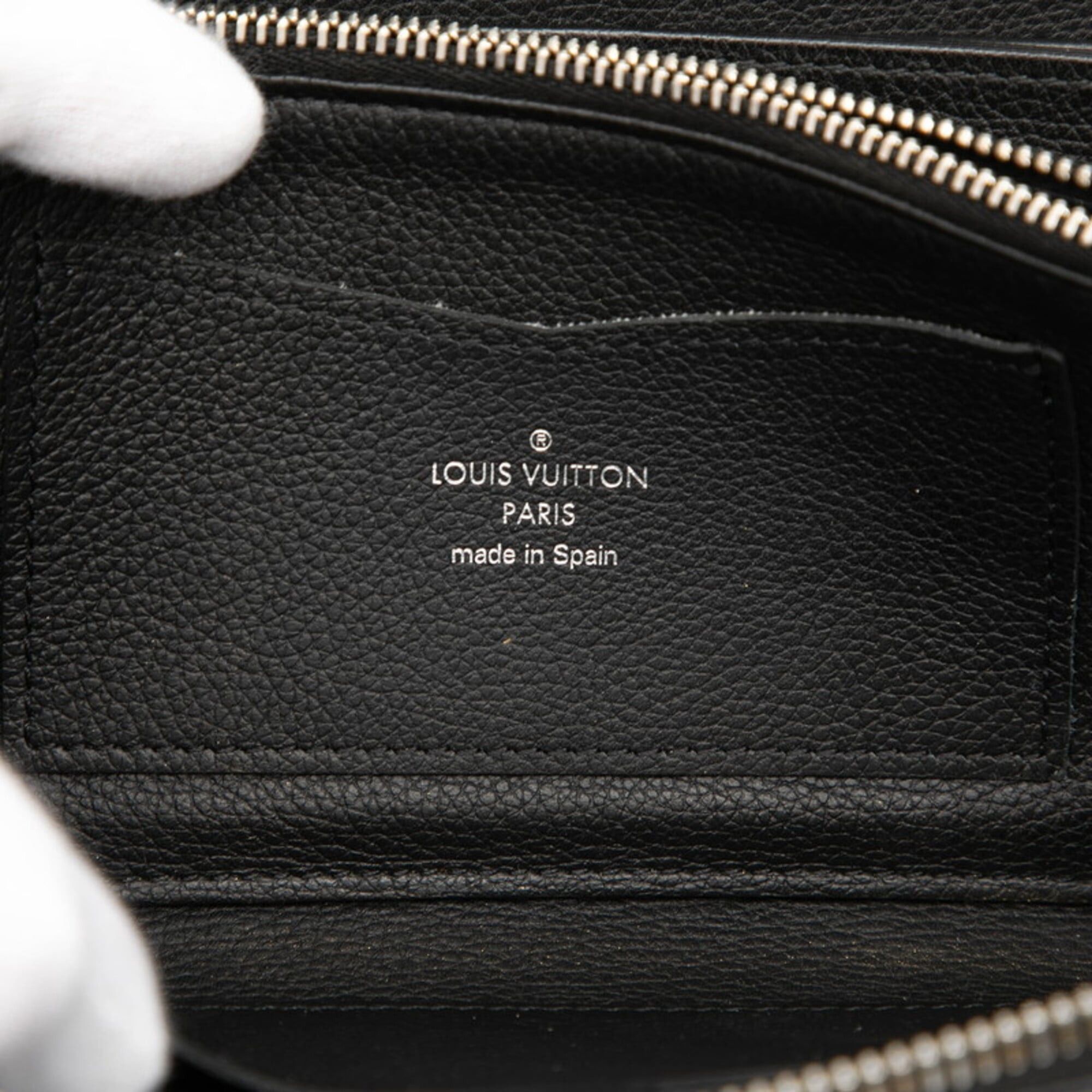 Louis Vuitton Louis Vuitton Zippy Lockme Round Zipper Long Wallet M62622 Noir Black Leather Women's LOUIS VUITTON Size ONE SIZE - 5 Thumbnail