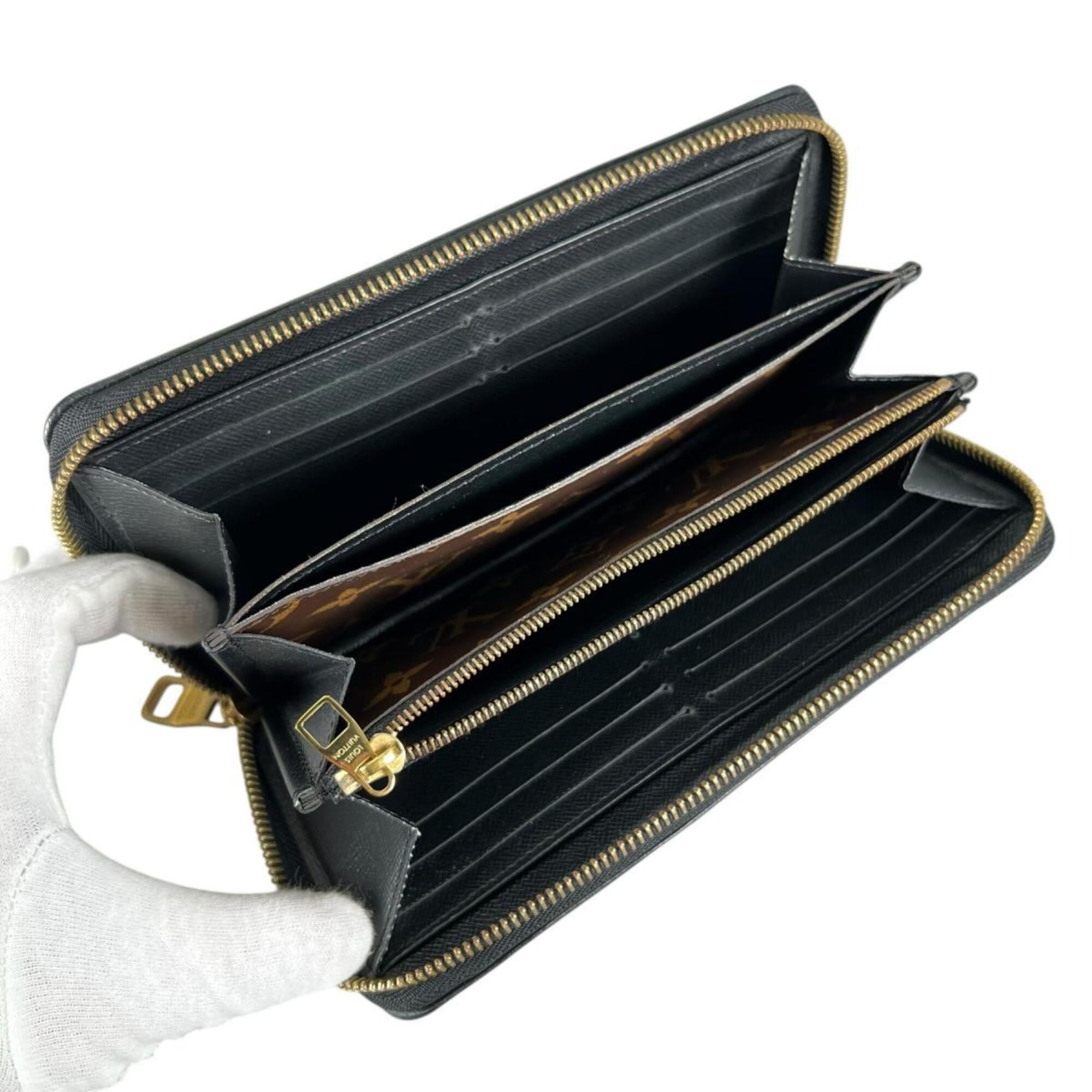 Louis Vuitton Louis Vuitton Zippy Wallet, Monogram Canvas, M61855 Noir (Black) Size ONE SIZE - 9 Thumbnail