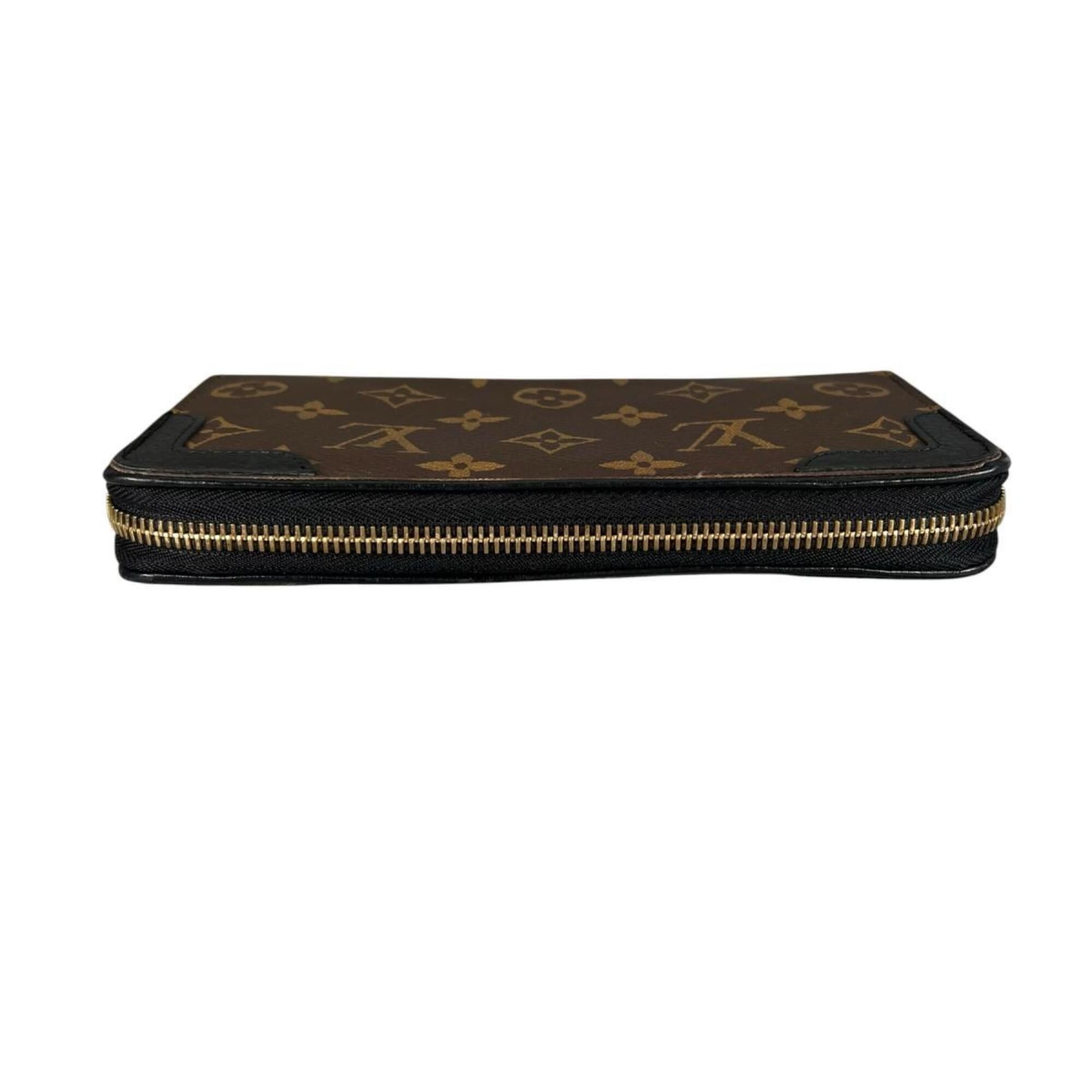 Louis Vuitton Louis Vuitton Zippy Wallet, Monogram Canvas, M61855 Noir (Black) Size ONE SIZE - 3 Thumbnail