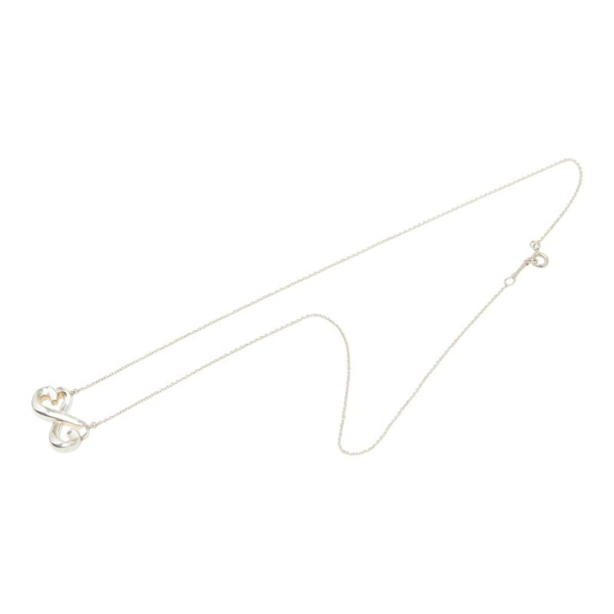 Tiffany & Co. Tiffany & Co. Double Loving Heart Necklace, SV925 Silver, Women's. Size ONE SIZE - 4 Thumbnail