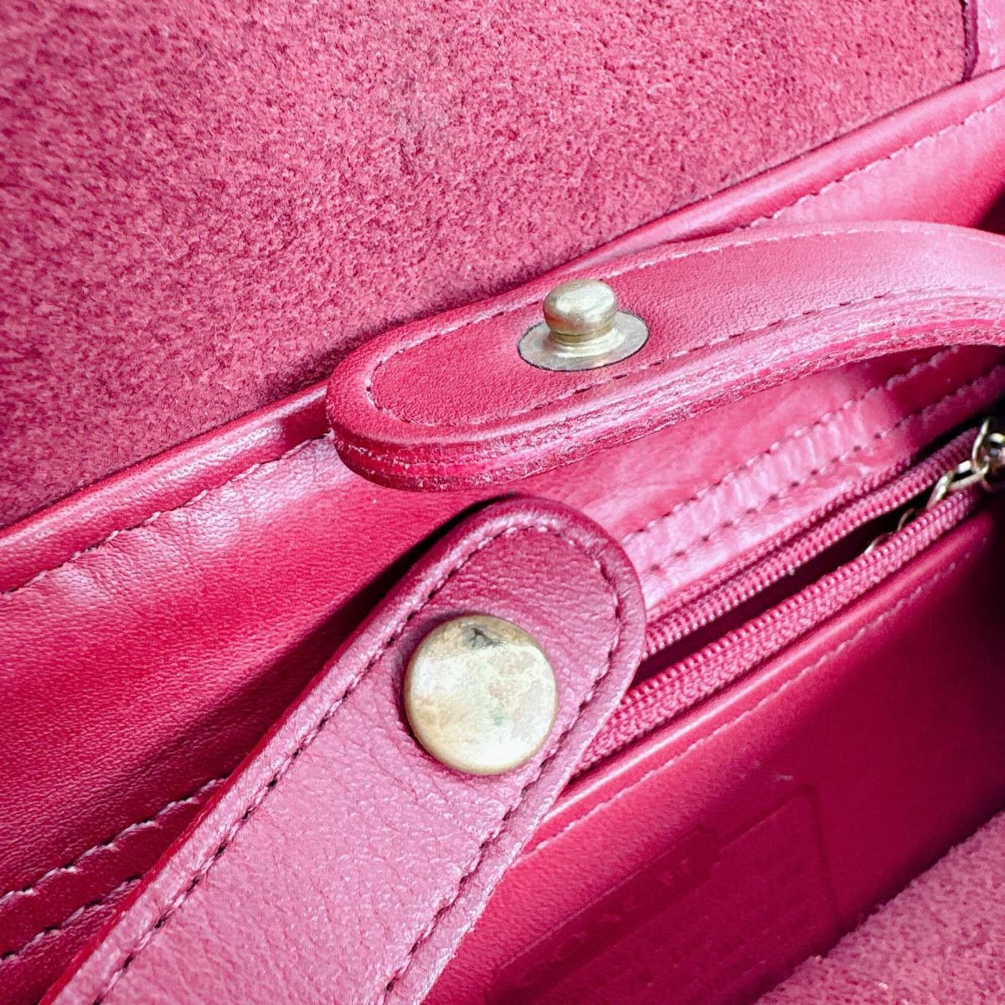 Coach Coach Old Mini Backpack Leather 4152 Red Size ONE SIZE - 14 Thumbnail