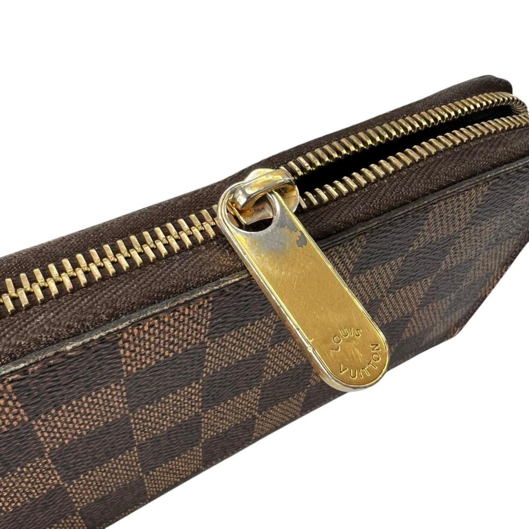 Louis Vuitton Louis Vuitton Zippy Wallet Damier Canvas Long N41661 Brown Size ONE SIZE - 11 Thumbnail