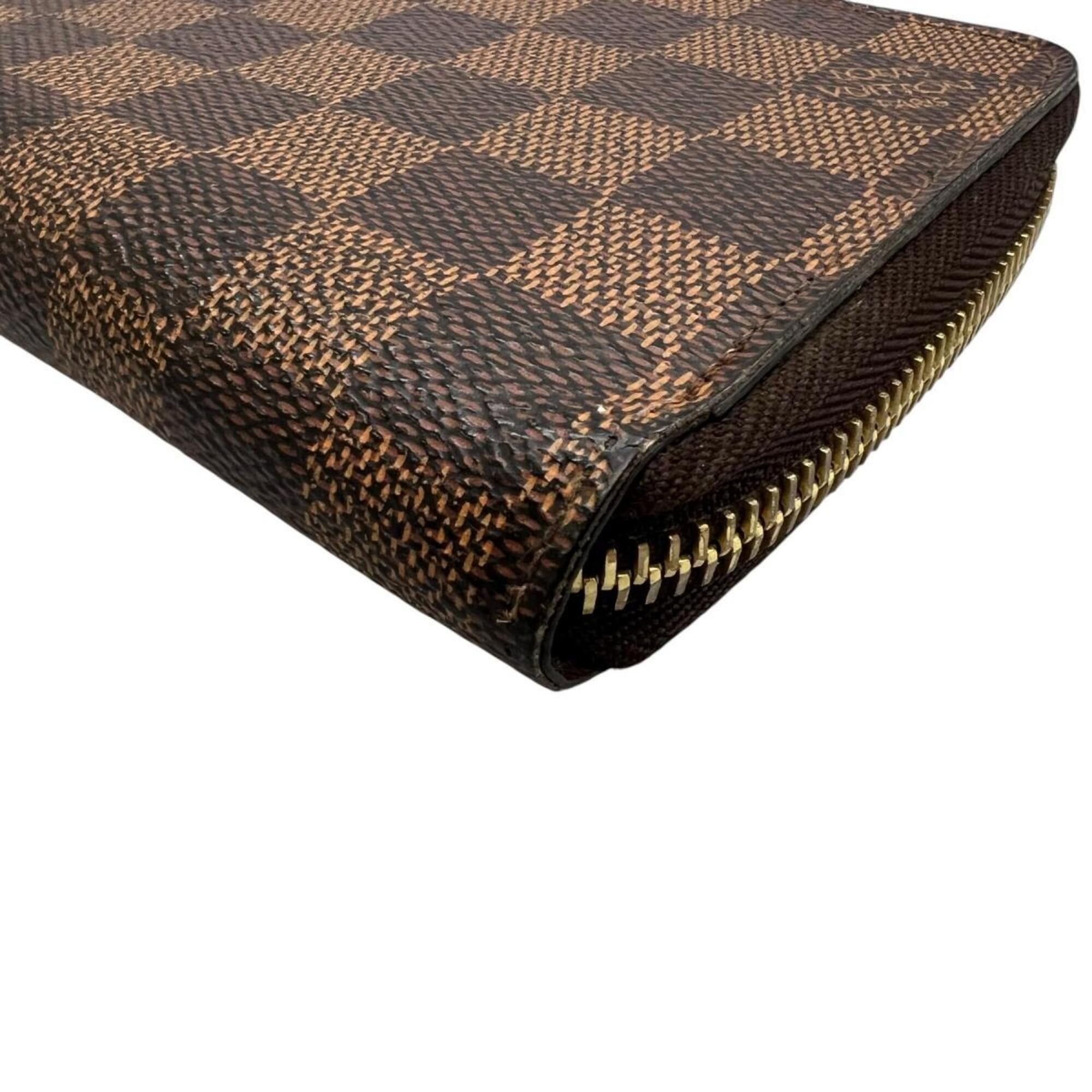 Louis Vuitton Louis Vuitton Zippy Wallet Damier Canvas Long N41661 Brown Size ONE SIZE - 5 Thumbnail