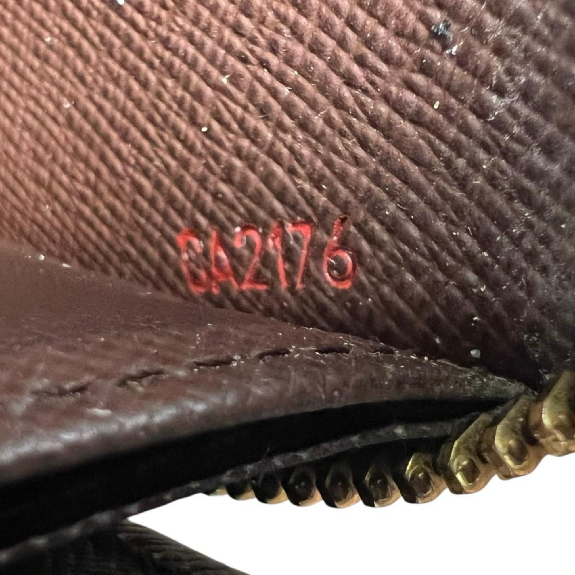 Louis Vuitton Louis Vuitton Zippy Wallet Damier Canvas Long N41661 Brown Size ONE SIZE - 13 Thumbnail