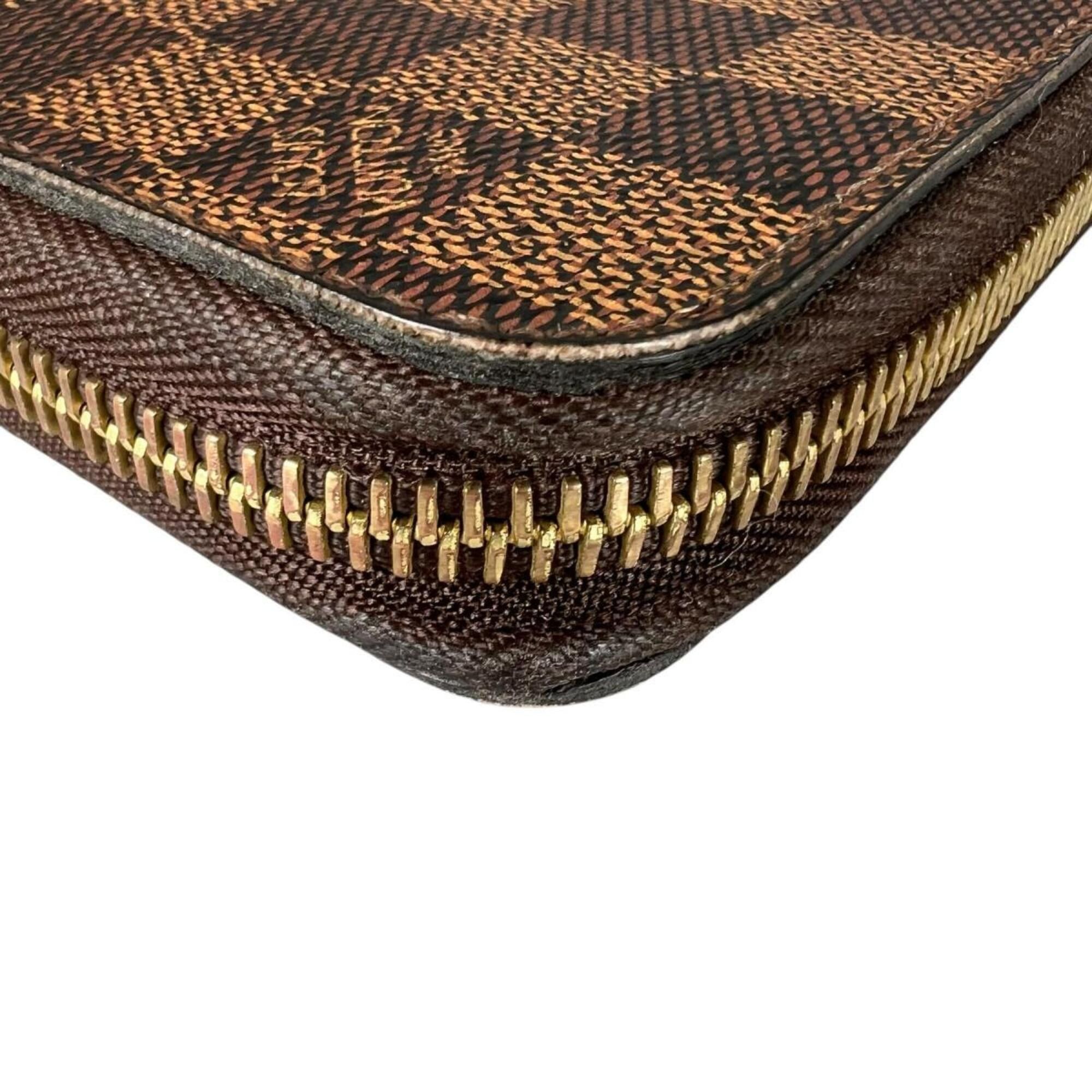 Louis Vuitton Louis Vuitton Zippy Wallet Damier Canvas Long N41661 Brown Size ONE SIZE - 14 Thumbnail