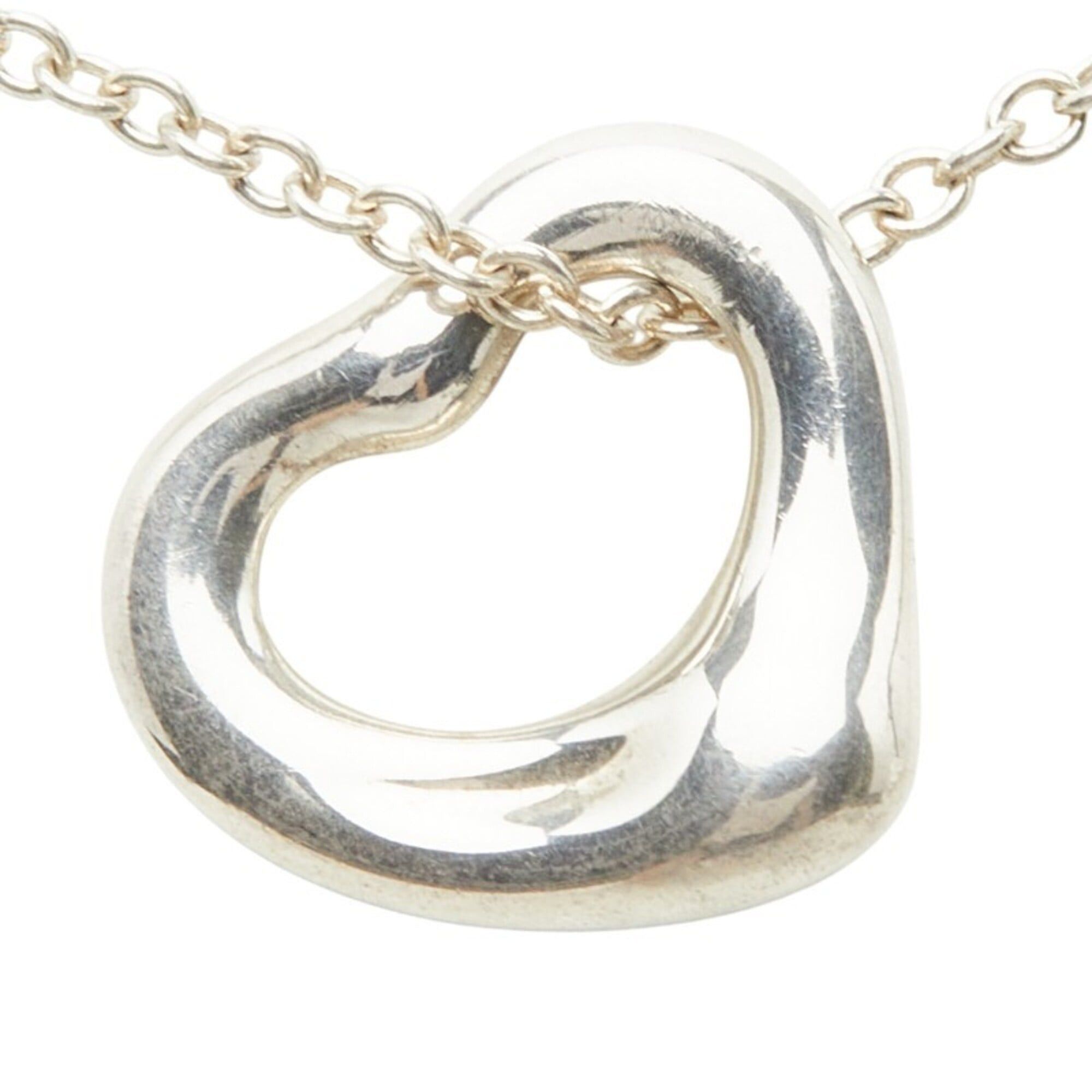 Tiffany & Co. Tiffany & Co. Open Heart Necklace, SV925 Silver, Women's. Size ONE SIZE - 2 Thumbnail