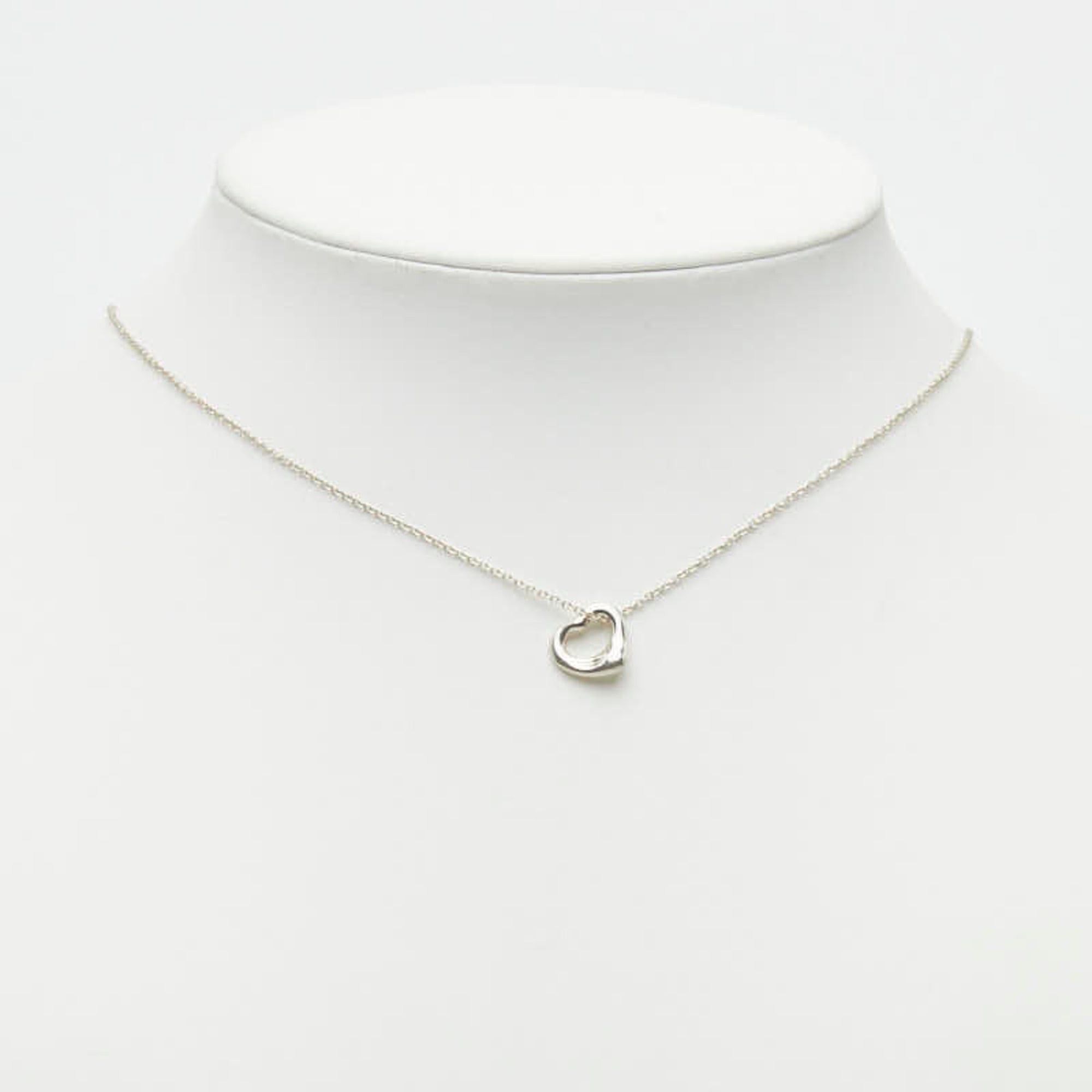 Tiffany & Co. Tiffany & Co. Open Heart Necklace, SV925 Silver, Women's. Size ONE SIZE - 8 Thumbnail