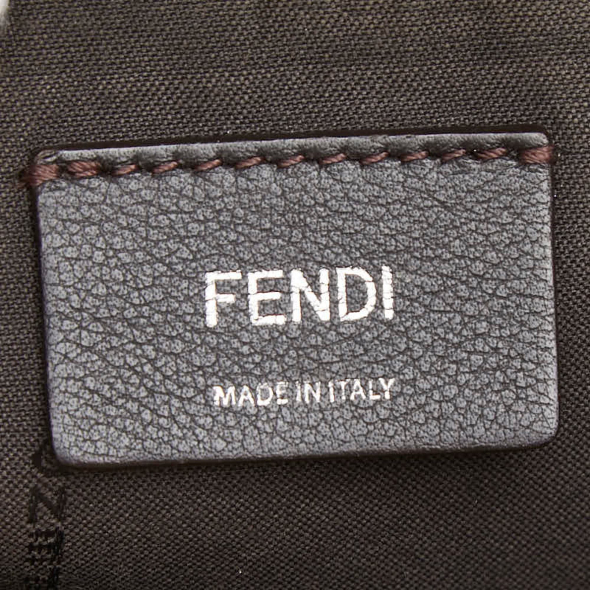 Fendi Fendi By The Way Medium Studded Handbag Shoulder Bag 2WAY 8BL124 Beige Leather Women's FENDI Size ONE SIZE - 11 Thumbnail