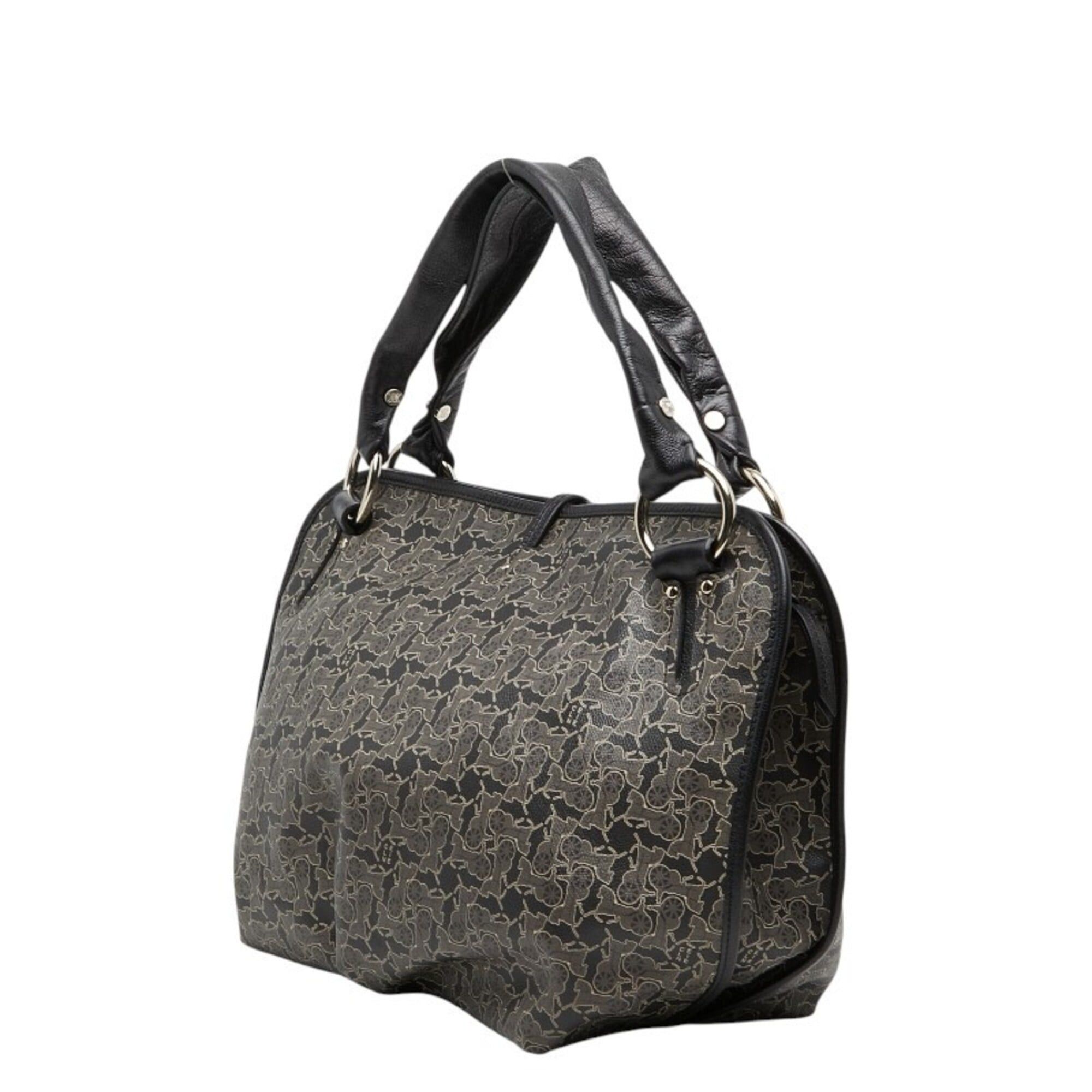 Celine Celine Bittersweet Handbag, Black/Gray Leather, Women's CELINE Size ONE SIZE - 2 Thumbnail
