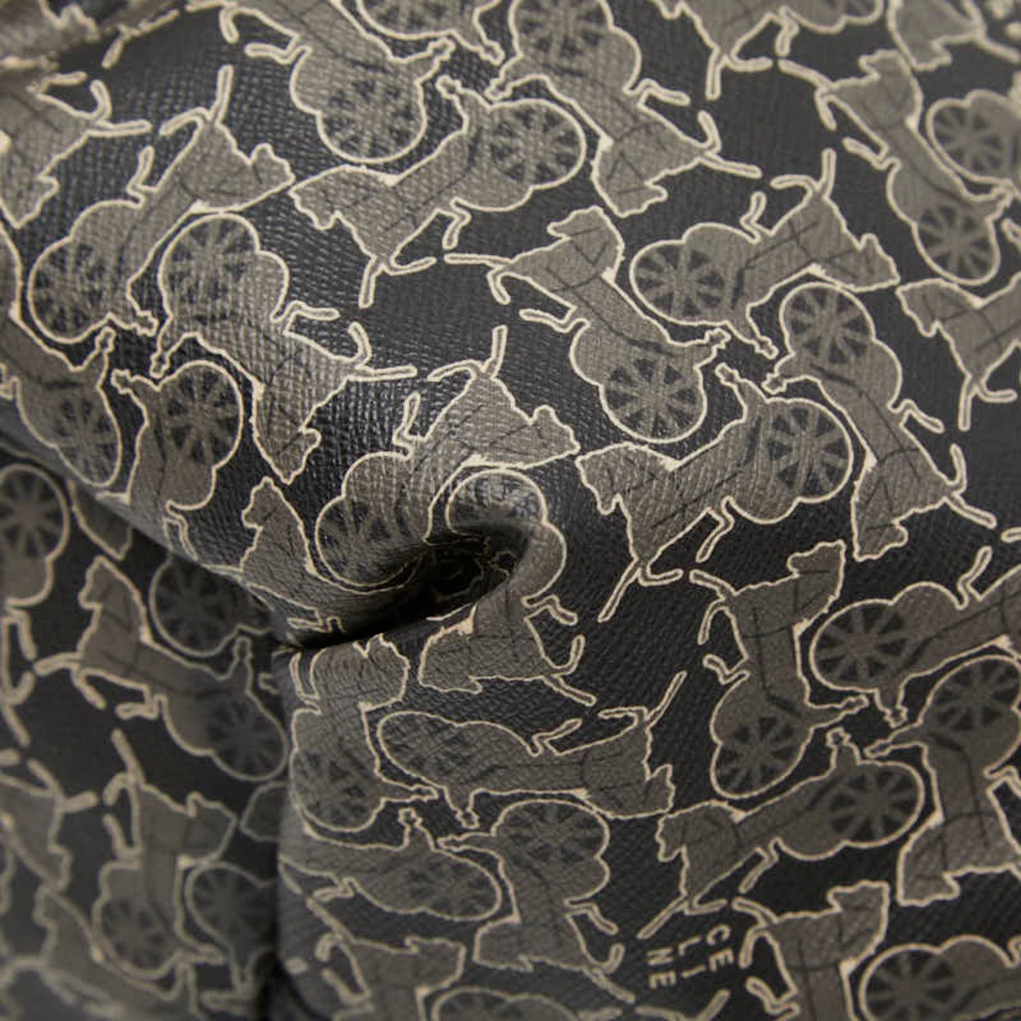 Celine Celine Bittersweet Handbag, Black/Gray Leather, Women's CELINE Size ONE SIZE - 4 Thumbnail