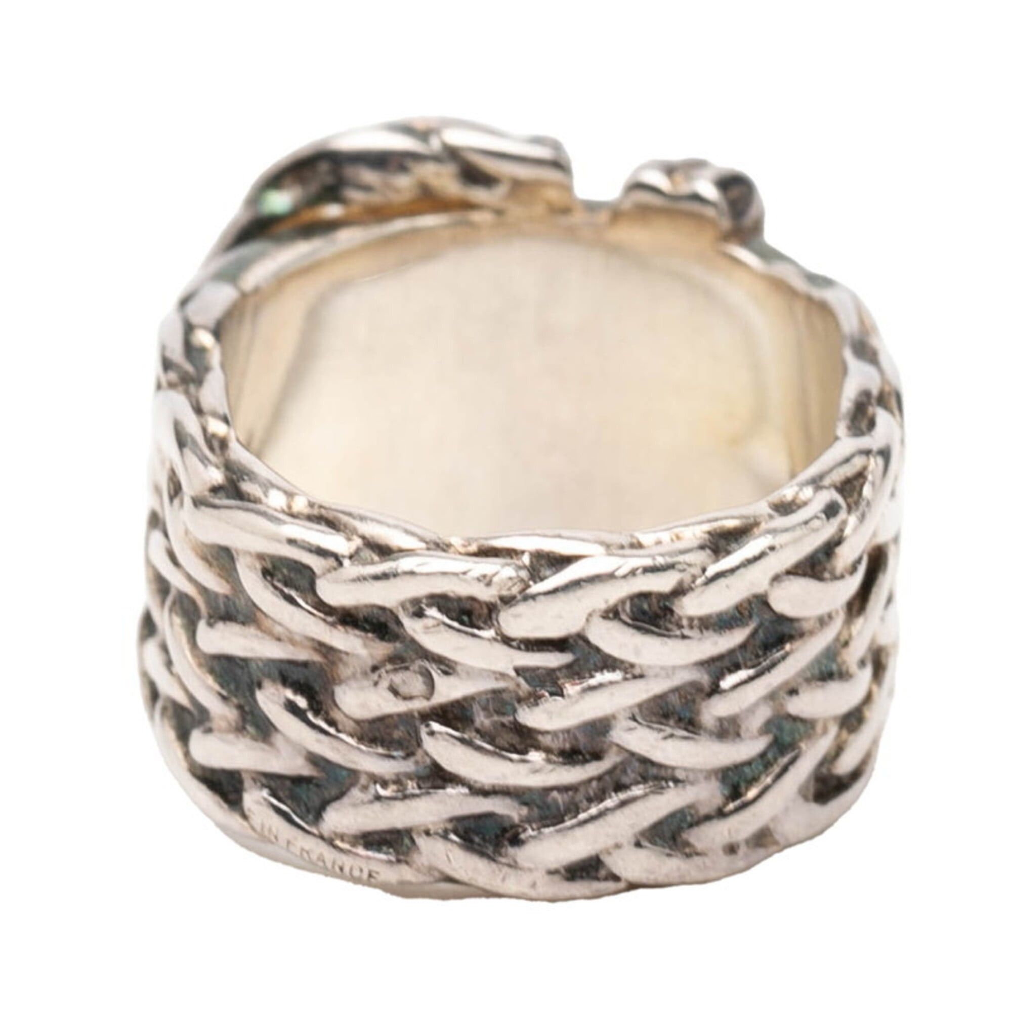 Hermes Hermes Diane Ring, Size #52, SV925 Silver, Women's. Size ONE SIZE - 3 Thumbnail
