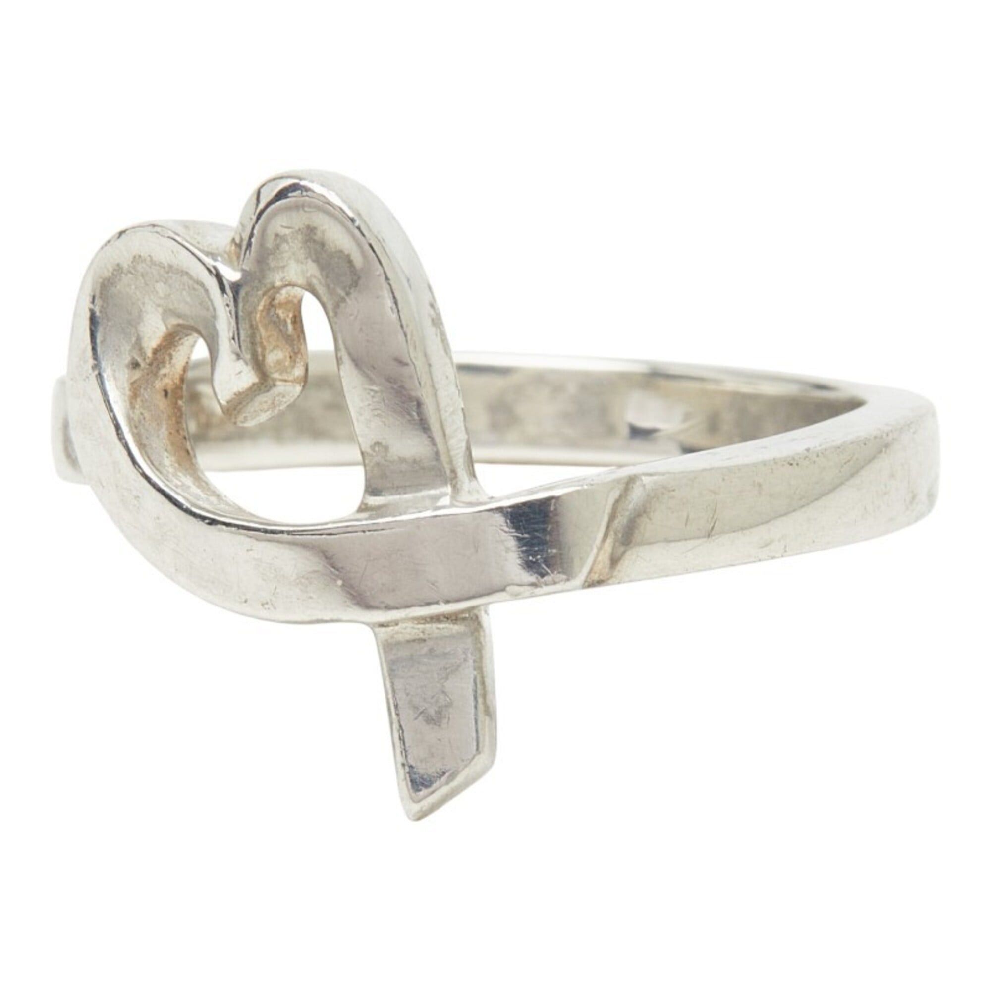Tiffany & Co. Tiffany & Co. Loving Heart Ring, Sterling Silver (SV925), Women's Ring. Size ONE SIZE - 2 Thumbnail