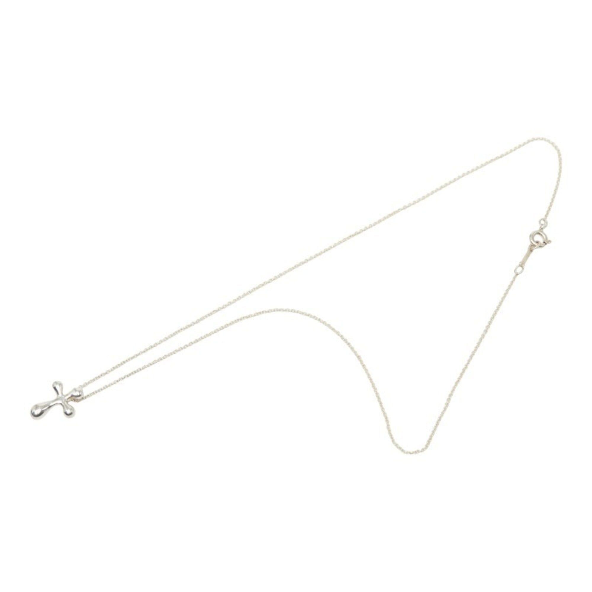 Tiffany & Co. Tiffany & Co. Small Cross Necklace, SV925 Silver, Women's. Size ONE SIZE - 4 Thumbnail