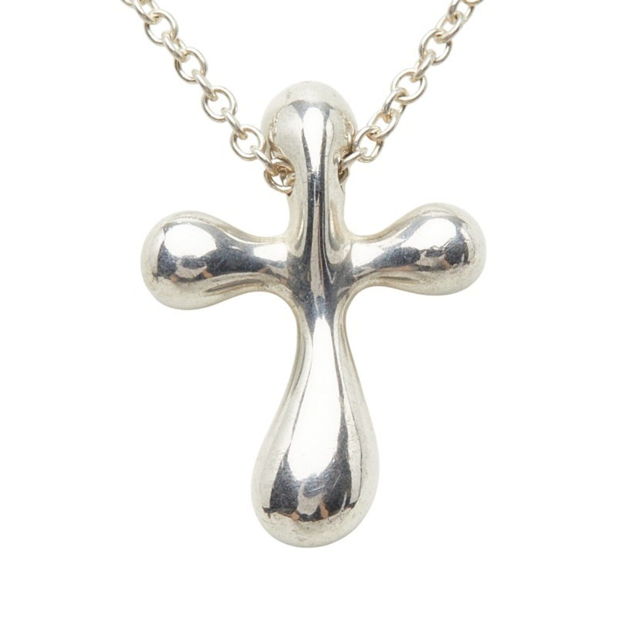Tiffany & Co. Tiffany & Co. Small Cross Necklace, SV925 Silver, Women's. Size ONE SIZE - 3 Thumbnail