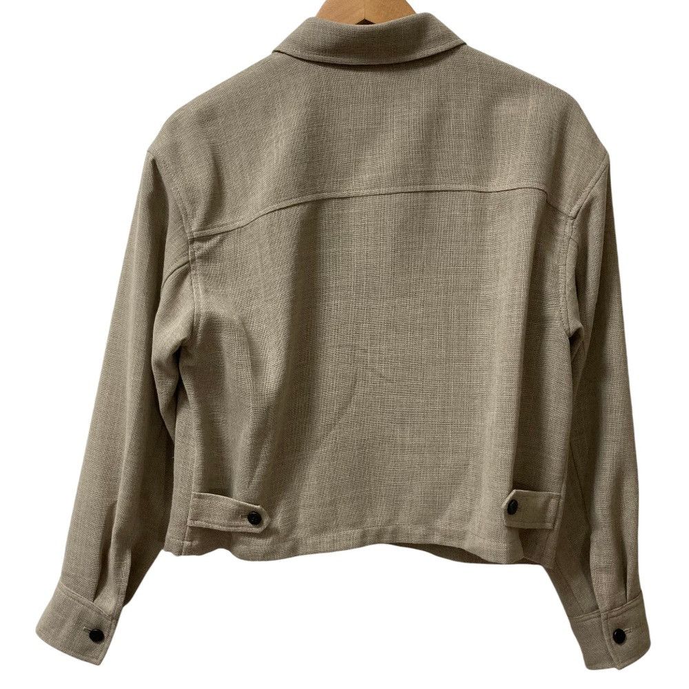 Other Other GALERIE VIE Linen Texture Jacket Textile Outerwear DUTY FREE for USA Size ONE SIZE - 3 Thumbnail
