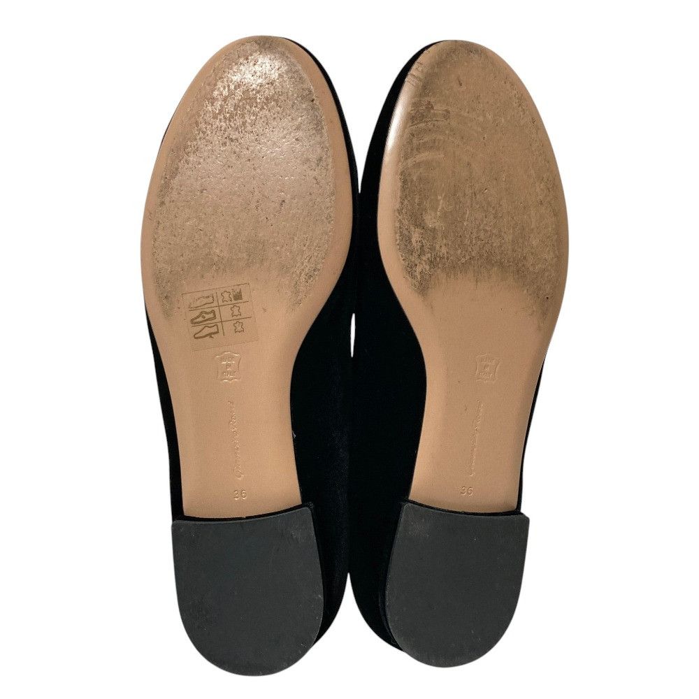 Other Other Gianvito Rossi MARY RIBBON Velvet Mary Jane Flats Textile Shoes DUTY FREE for USA Size ONE SIZE - 5 Thumbnail