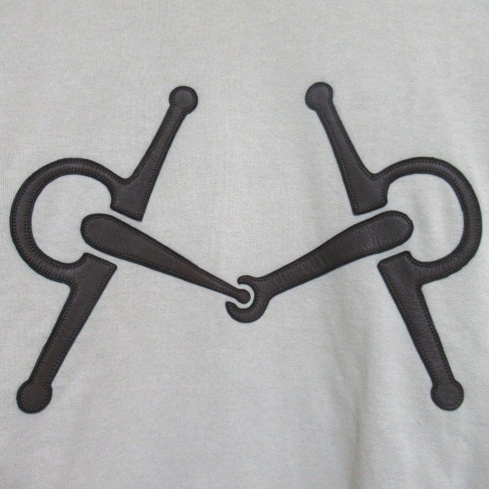 Hermes Hermes Hermes Horsebit Leather Sweatshirt Textile Sweatshirts & Hoodies DUTY FREE for USA Size ONE SIZE - 4 Thumbnail