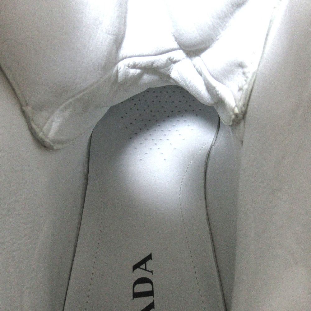 Prada Prada Prada Leather High Top Sneakers Leather Shoes 2TG179 DUTY FREE for USA Size ONE SIZE - 8 Thumbnail