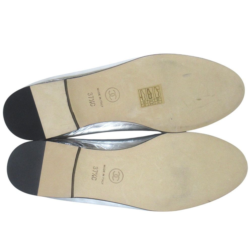 Chanel Chanel Chanel Leather Ballet Flats Leather Shoes G02819 DUTY FREE for USA Size ONE SIZE - 9 Thumbnail