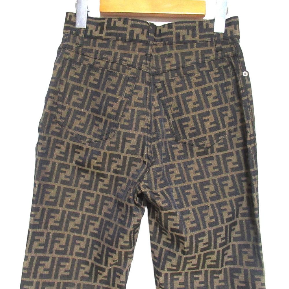 Fendi Fendi Fendi Zucca Jacquard Pants Textile Pants DUTY FREE for USA Size ONE SIZE - 4 Thumbnail