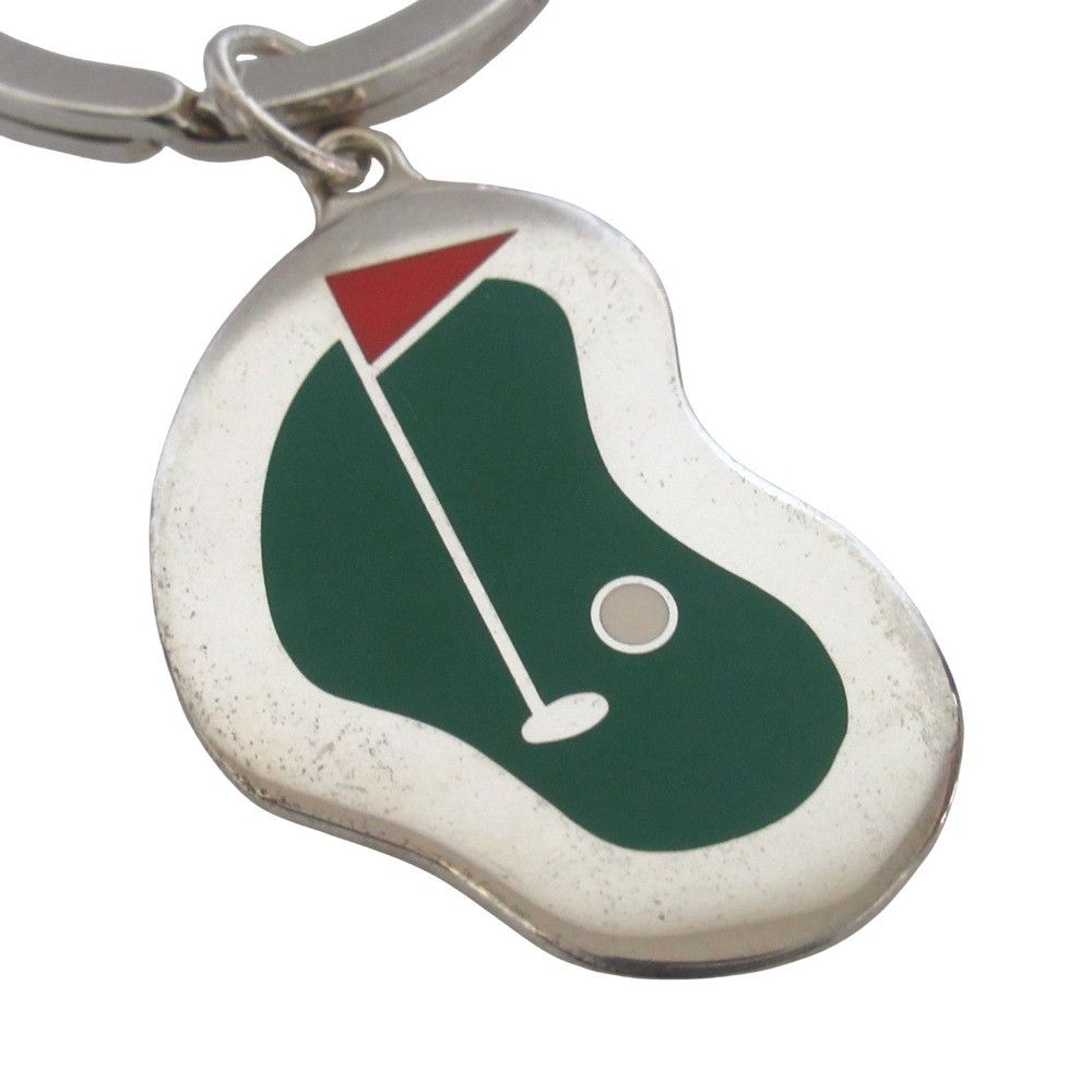 Tiffany & Co. Tiffany & Co. Tiffany & Co. Silver Golf Course Key Holder Precious Metal Key Chain DUTY FREE for USA Size ONE SIZE - 2 Thumbnail