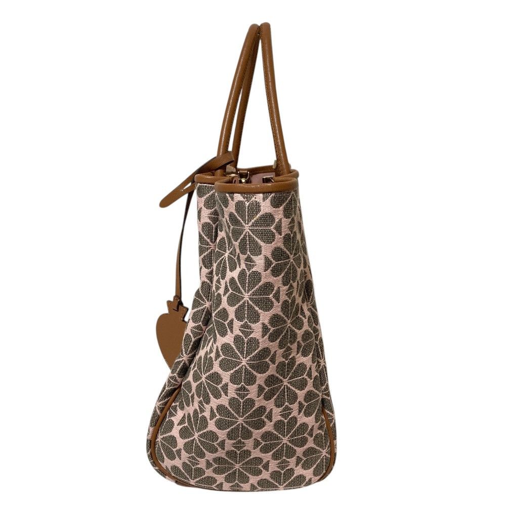 Kate Spade Kate Spade kate spade new york Spade Flower Jacquard Stripe Tote Bag Textile Tote Bag DUTY FREE for USA Size ONE SIZE - 2 Thumbnail