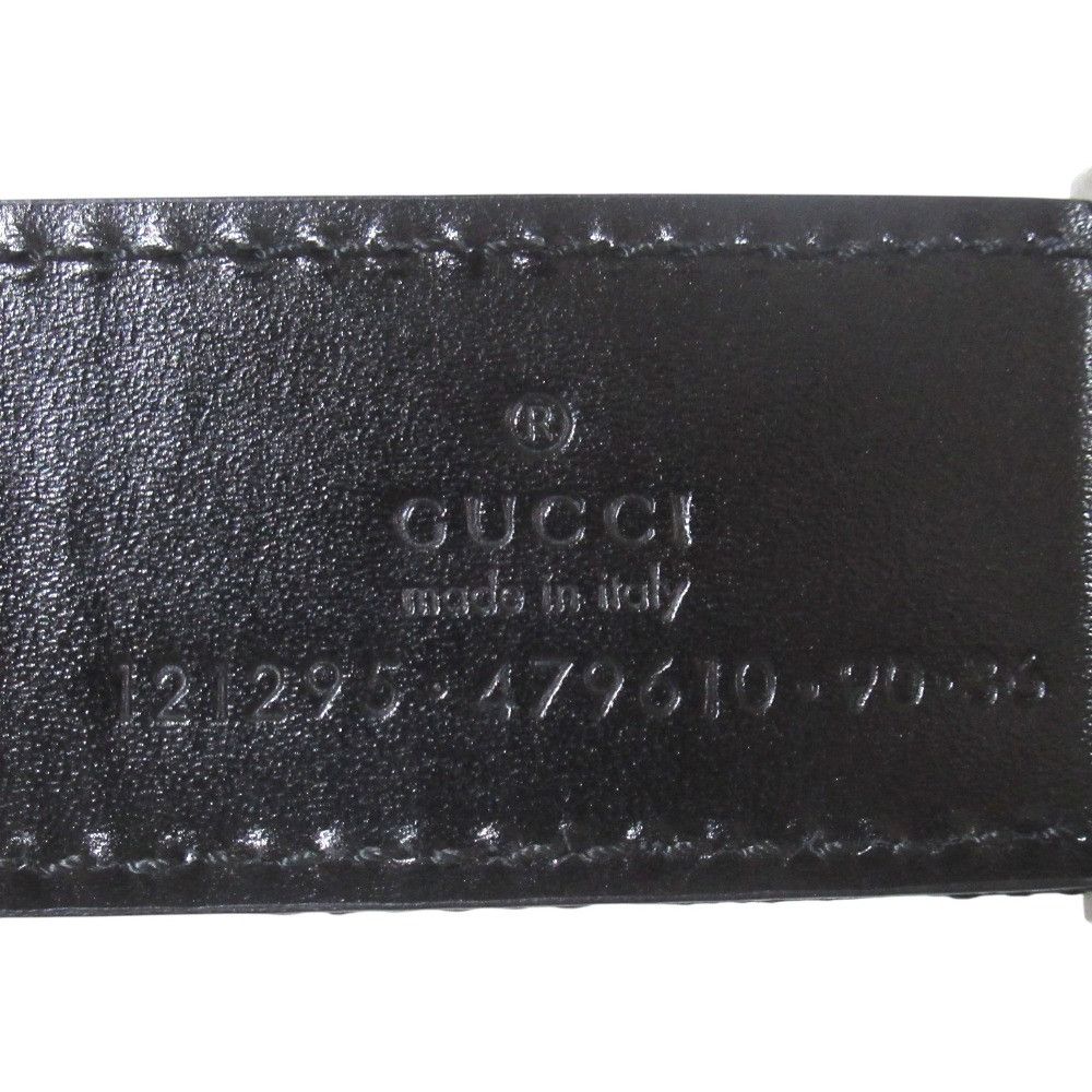 Gucci Gucci Gucci GG Jacquard Leather Belt Leather Belt 121295 479610 DUTY FREE for USA Size ONE SIZE - 9 Thumbnail
