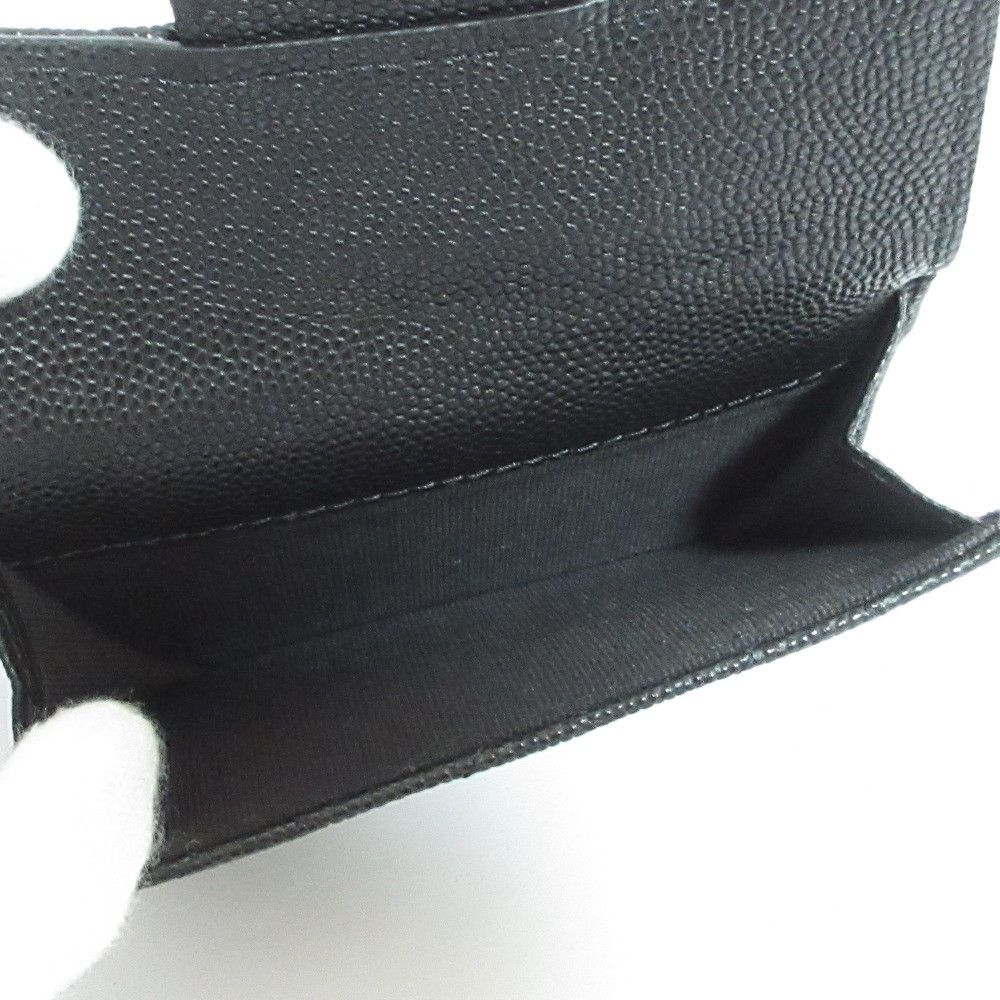 Chanel Chanel Chanel Caviar Skin Matelasse Classic Small Wallet Leather Short Wallet AP0230 DUTY FREE for USA Size ONE SIZE - 5 Thumbnail