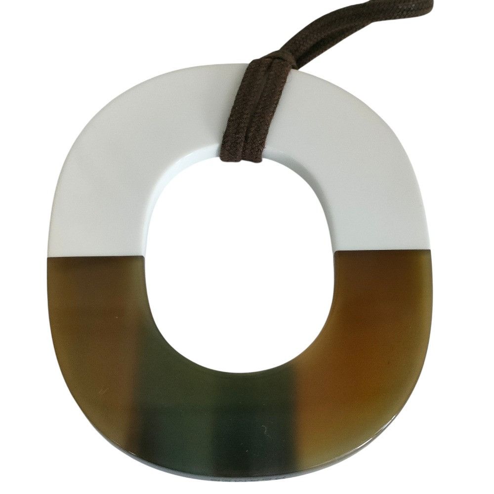 Hermes Hermes Hermes Isum GM Buffalo Horn Necklace Others Necklace DUTY FREE for USA Size ONE SIZE - 4 Thumbnail