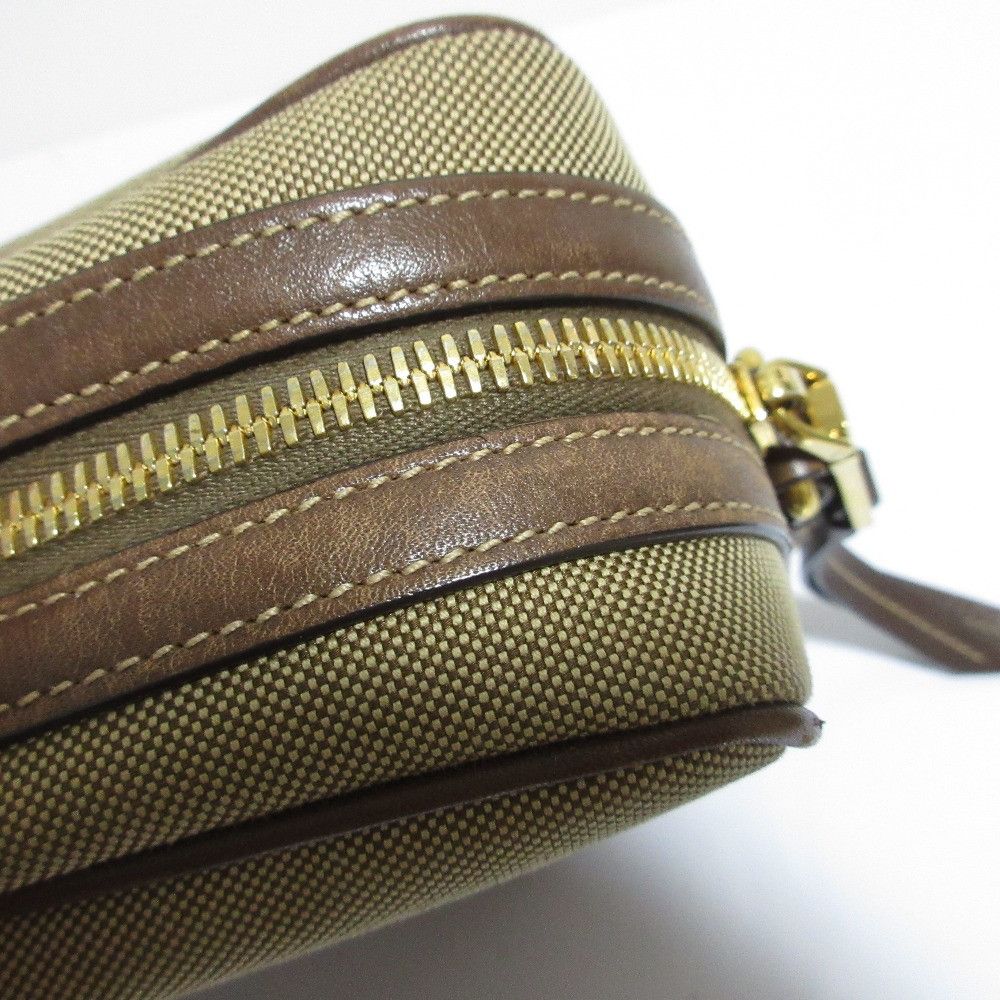 Prada Prada Prada Logo Jacquard Canvas Shoulder Bag Textile Shoulder Bag 1BH089 DUTY FREE for USA Size ONE SIZE - 14 Thumbnail