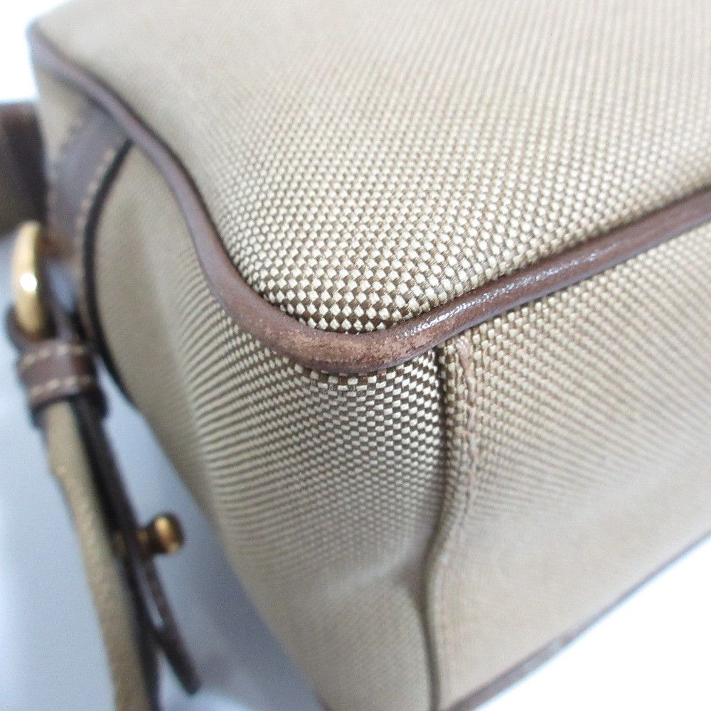 Prada Prada Prada Logo Jacquard Canvas Shoulder Bag Textile Shoulder Bag 1BH089 DUTY FREE for USA Size ONE SIZE - 11 Thumbnail
