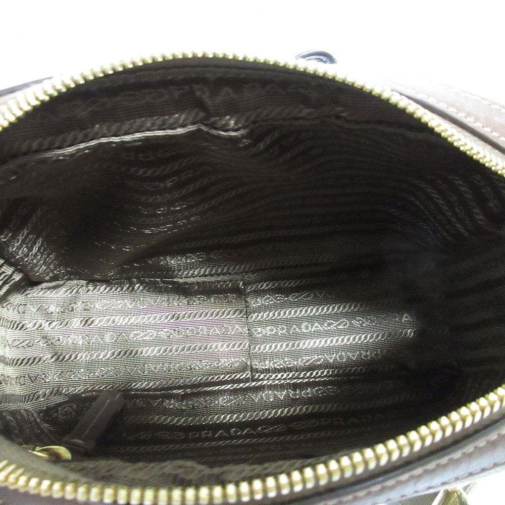 Prada Prada Prada Logo Jacquard Canvas Shoulder Bag Textile Shoulder Bag 1BH089 DUTY FREE for USA Size ONE SIZE - 8 Thumbnail