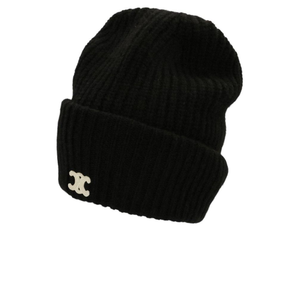 Celine Celine CELINE Seamless Cashmere Knit Cap Textile Hats AA0G5384D DUTY FREE for USA Size ONE SIZE - 5 Thumbnail