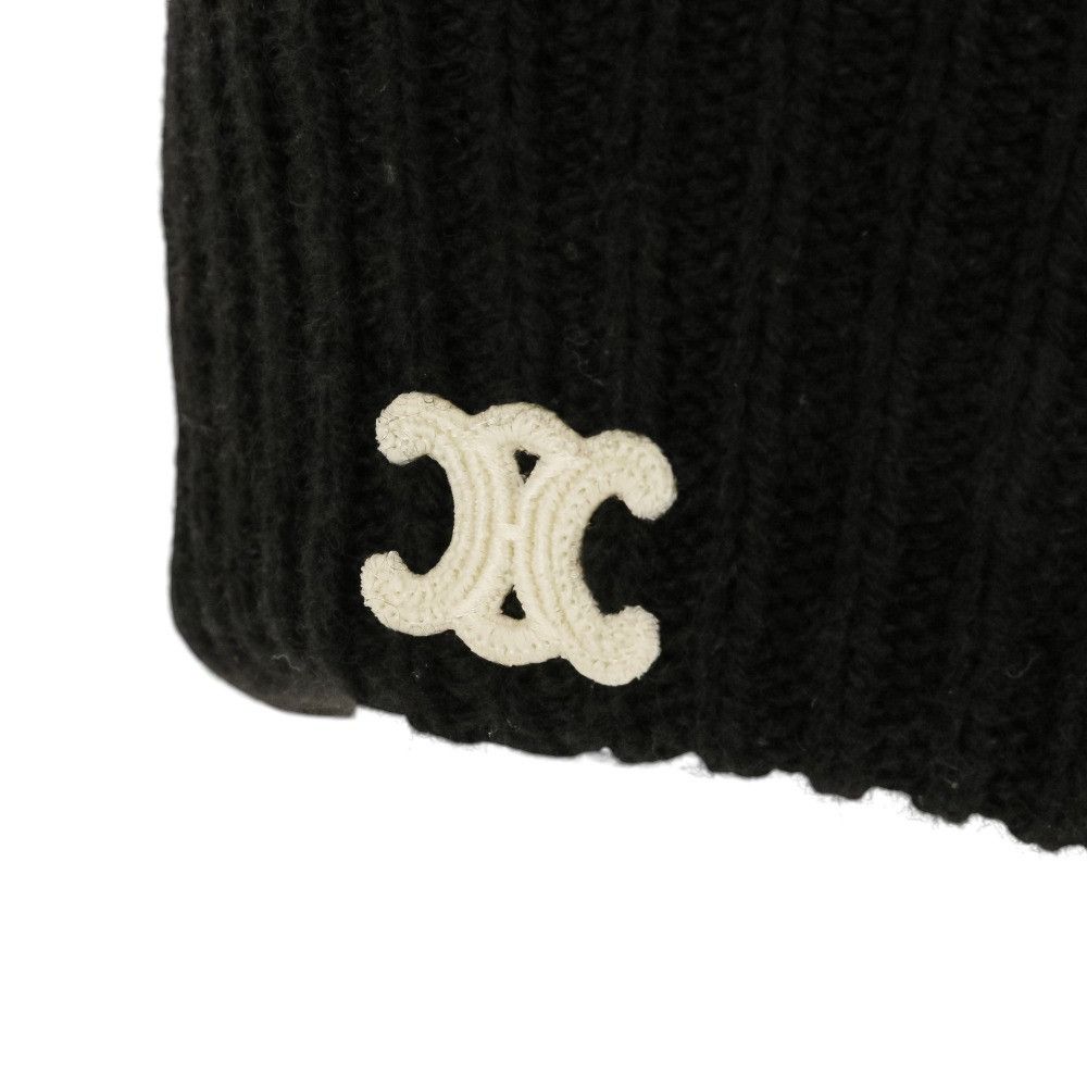 Celine Celine CELINE Seamless Cashmere Knit Cap Textile Hats AA0G5384D DUTY FREE for USA Size ONE SIZE - 10 Thumbnail
