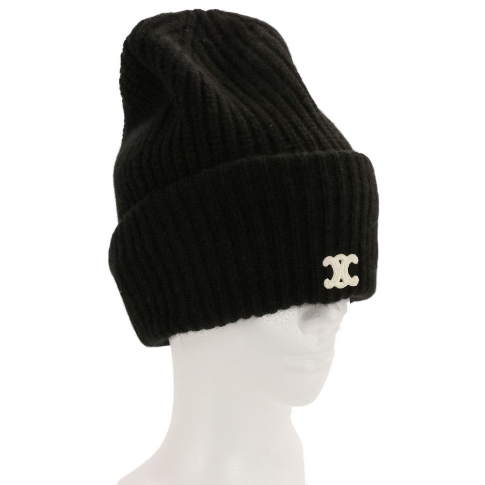 Celine Celine CELINE Seamless Cashmere Knit Cap Textile Hats AA0G5384D DUTY FREE for USA Size ONE SIZE - 9 Thumbnail