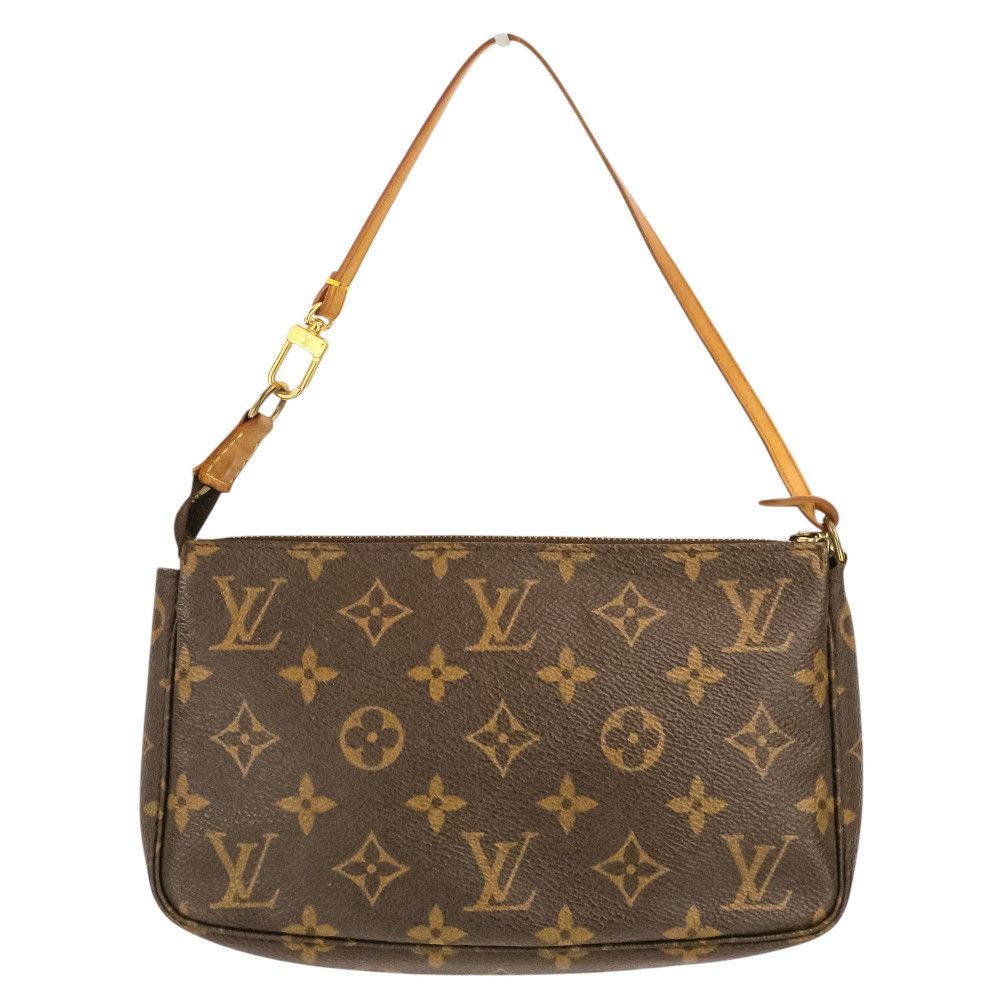 Louis Vuitton Louis Vuitton Louis Vuitton Pochette Accessoires Monogram bag Textile Crossbody Bag M51980 DUTY FREE for USA Size ONE SIZE - 3 Thumbnail
