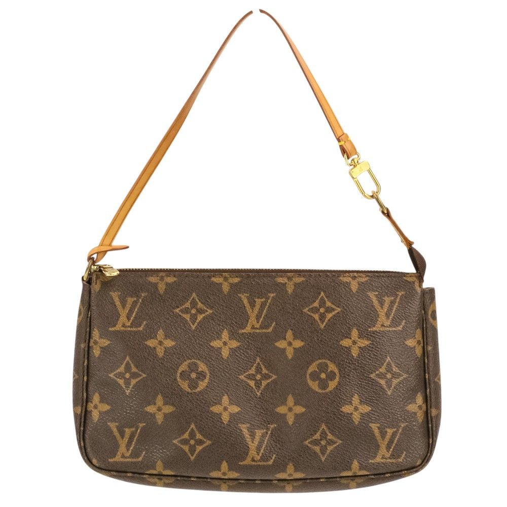Louis Vuitton Louis Vuitton Louis Vuitton Pochette Accessoires Monogram bag Textile Crossbody Bag M51980 DUTY FREE for USA Size ONE SIZE - 2 Thumbnail
