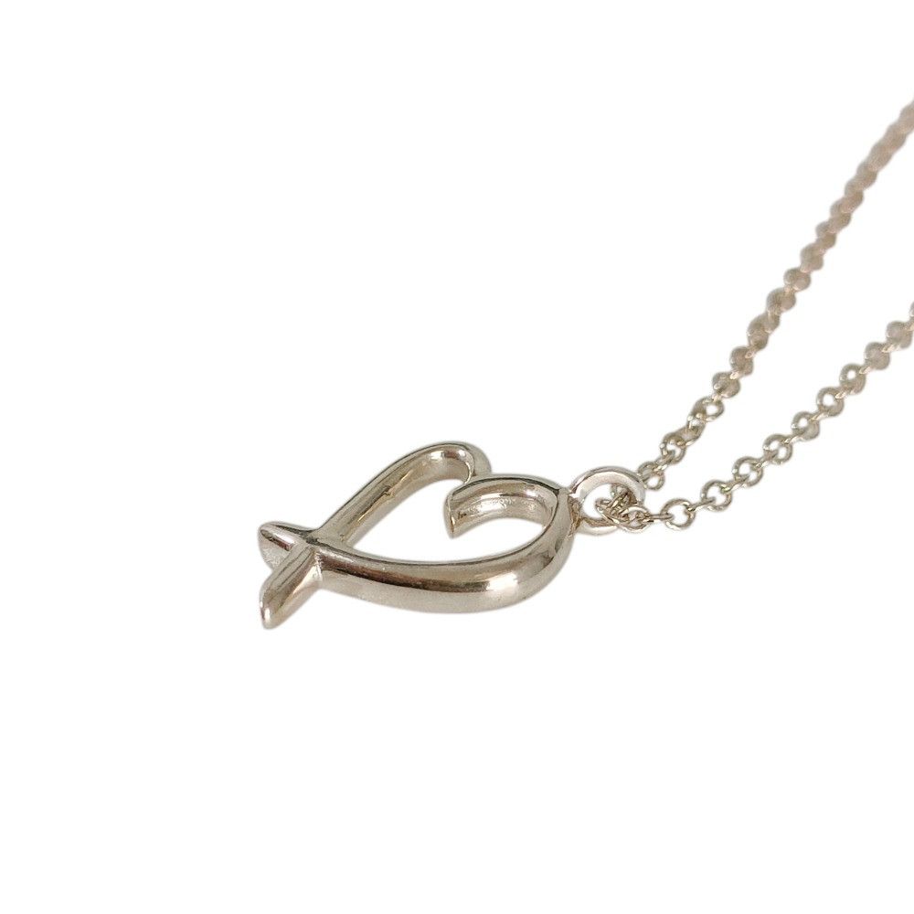 Tiffany & Co. Tiffany & Co. Tiffany & Co Paloma Picasso 925 Silver Loving Heart Pendant Necklace Precious Metal Necklace DUTY FREE for USA Size ONE SIZE - 2 Thumbnail
