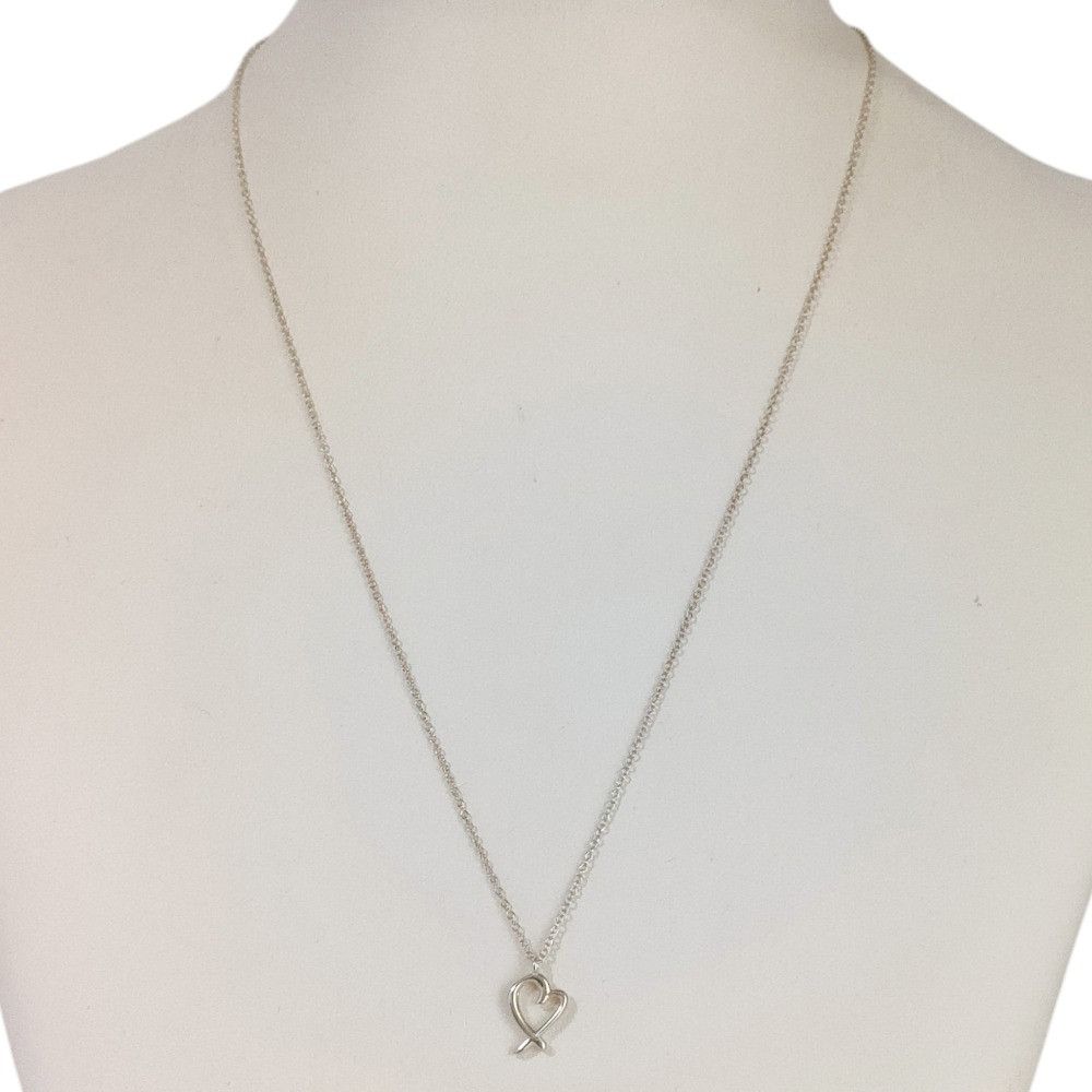 Tiffany & Co. Tiffany & Co. Tiffany & Co Paloma Picasso 925 Silver Loving Heart Pendant Necklace Precious Metal Necklace DUTY FREE for USA Size ONE SIZE - 9 Thumbnail