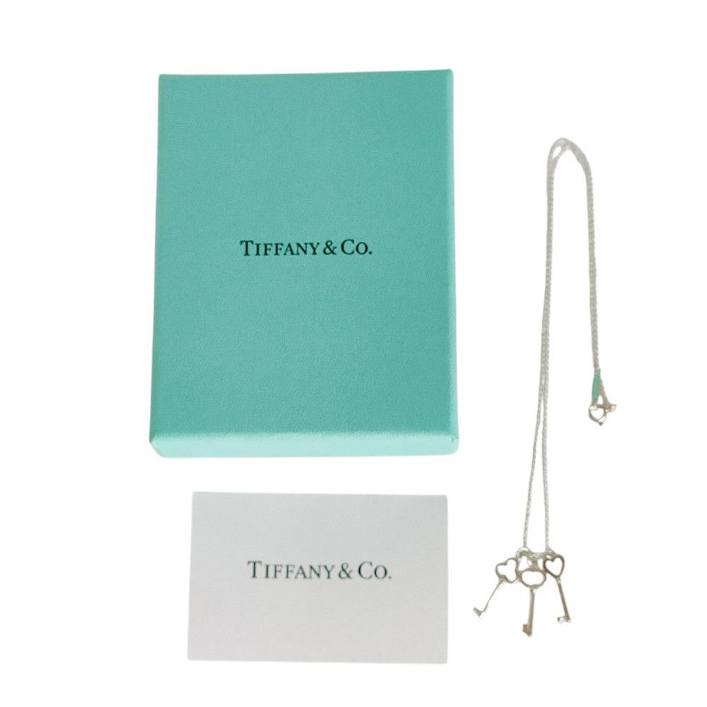 Tiffany & Co. Tiffany & Co. Tiffany&Co. Sterling Silver Triple Key Pendant Necklace Precious Metal Necklace DUTY FREE for USA Size ONE SIZE - 10 Thumbnail
