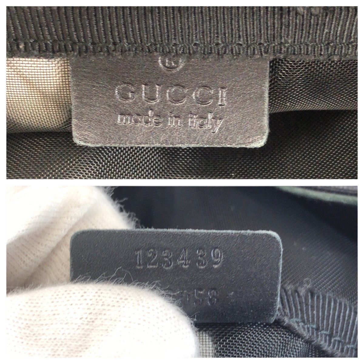 Gucci Gucci Gucci G Logo Canvas Tote Bag Textile Tote Bag 123439 DUTY FREE for USA Size ONE SIZE - 4 Thumbnail