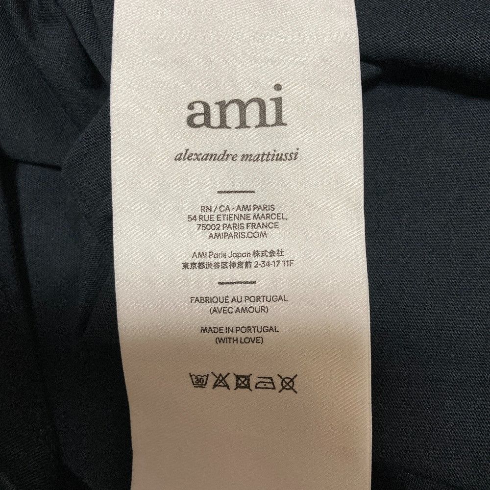 AMI Ami AMI PARIS Cotton T Shirt Textile T-Shirts SPUTS029.724 DUTY FREE for USA Size ONE SIZE - 7 Thumbnail
