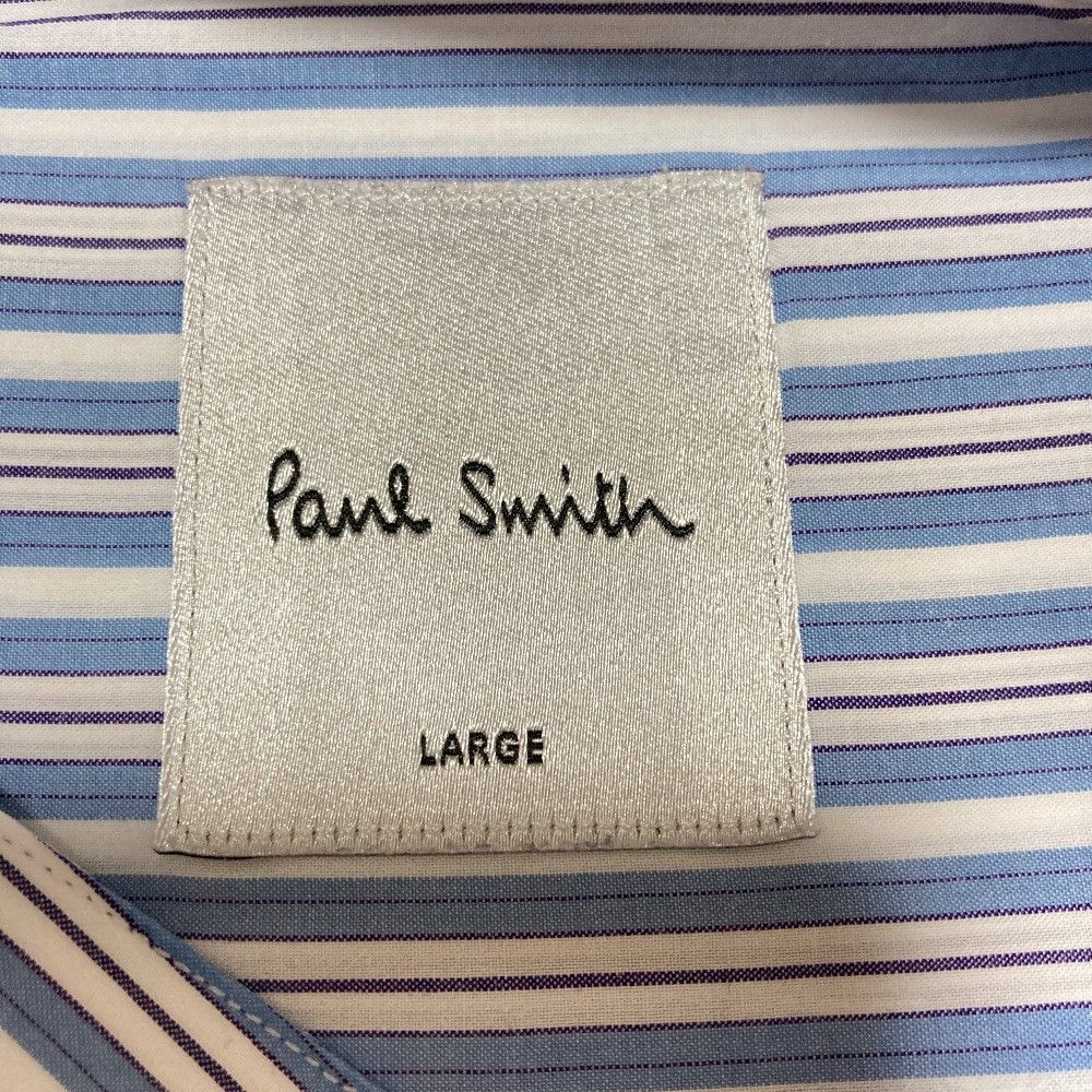 Paul Smith Paul Smith Paul Smith Stripe Band Collar Shirt Textile Dress Shirt 143359 509T DUTY FREE for USA Size ONE SIZE - 3 Thumbnail
