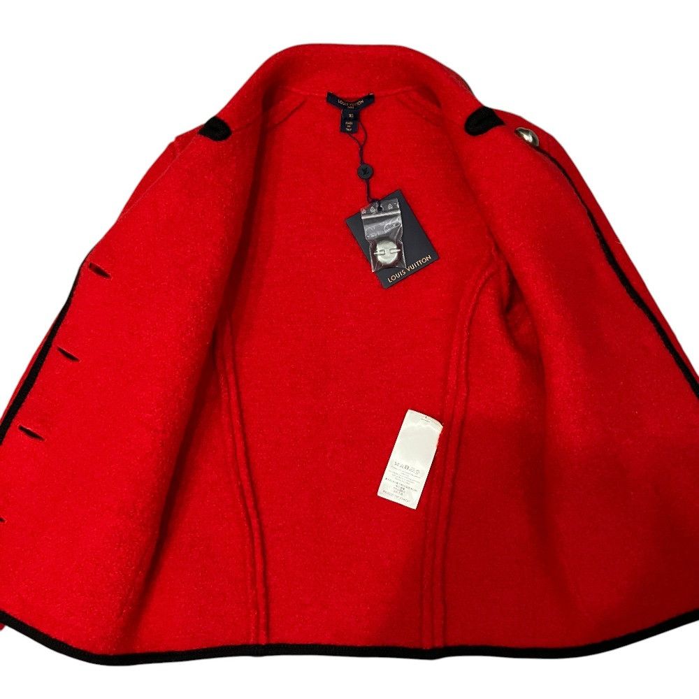 Louis Vuitton Louis Vuitton Louis Vuitton Wool Single Jacket Textile Outerwear FNKC97TM1 DUTY FREE for USA Size ONE SIZE - 3 Thumbnail