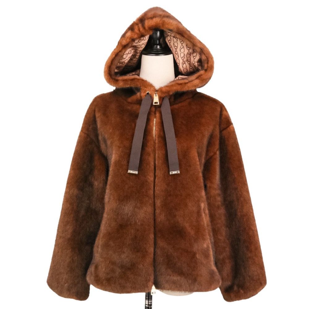 Other Other Herno Eco Fur Jacket Fur Outerwear DUTY FREE for USA Size ONE SIZE - 2 Thumbnail